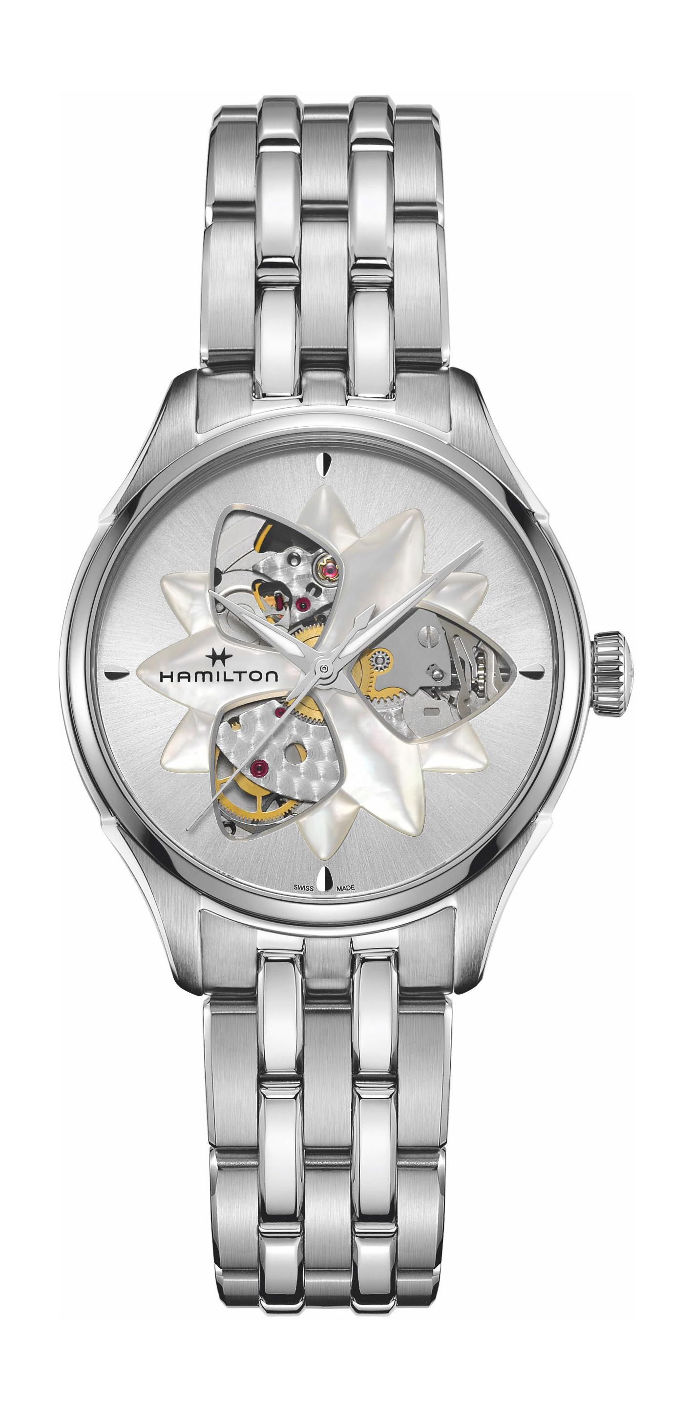 Hamilton Jazzmaster Open Heart Auto Lady