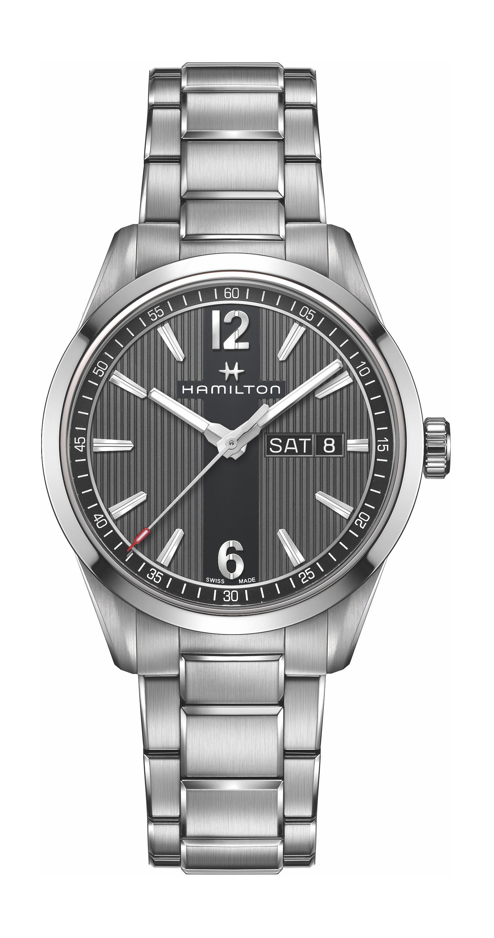 Hamilton Broadway Day Date Quartz
