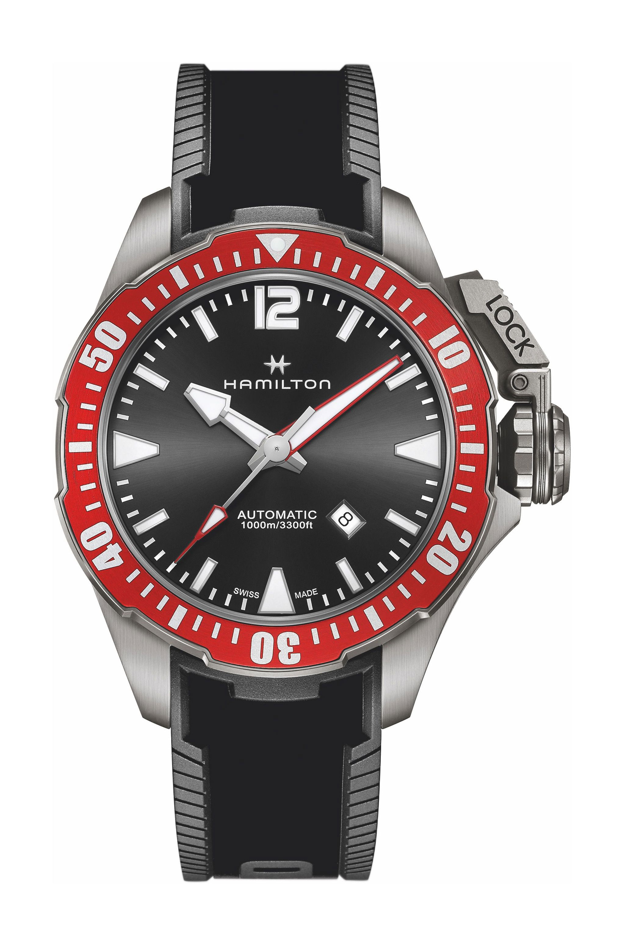 Hamilton Khaki Navy Frogman Titanium Auto