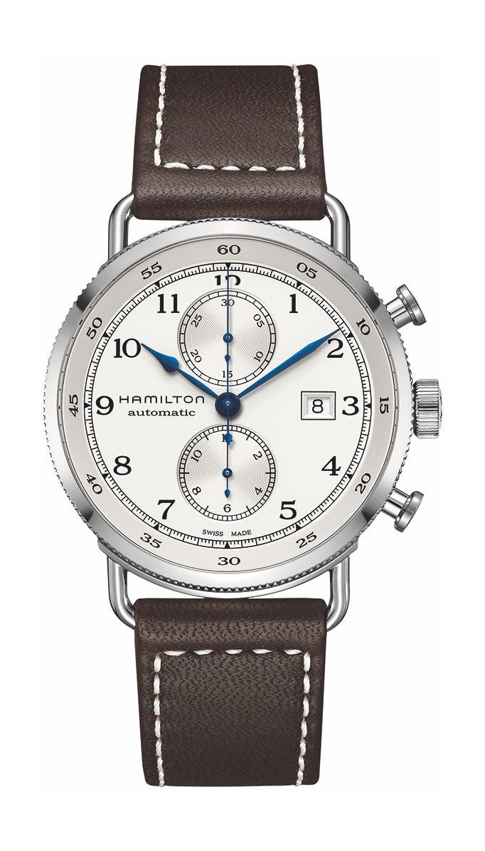 Khaki Navy Pioneer Auto Chrono