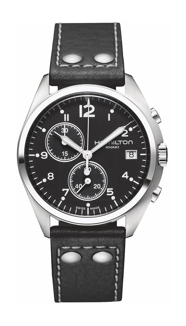 Hamilton Khaki Aviation Khaki Pilot Pioneer Chrono Quartz