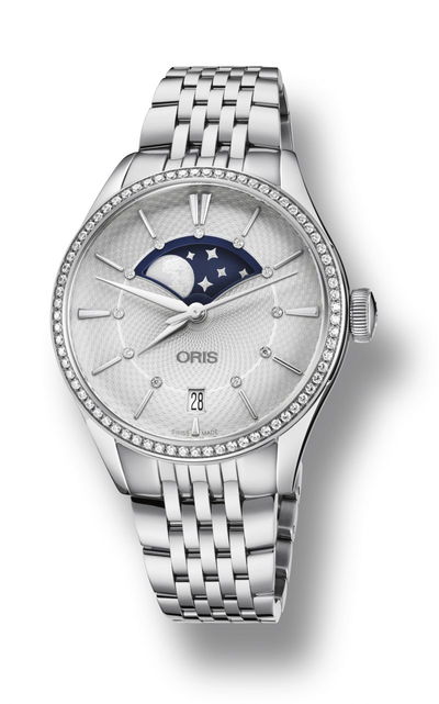 Oris Artelier Grande Lune, Date Diamonds