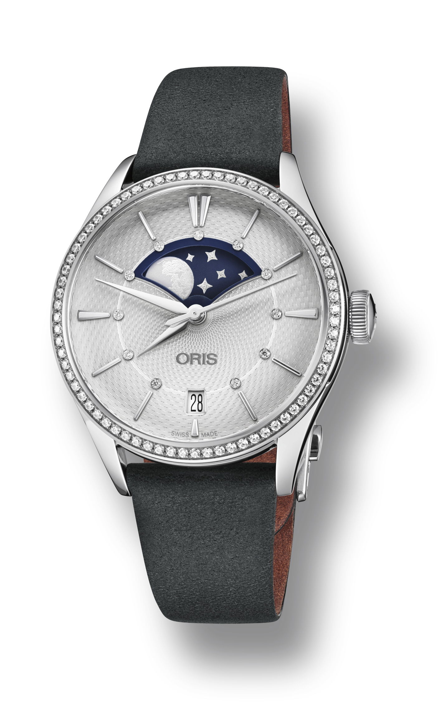 Oris Artelier Grande Lune, Date Diamonds
