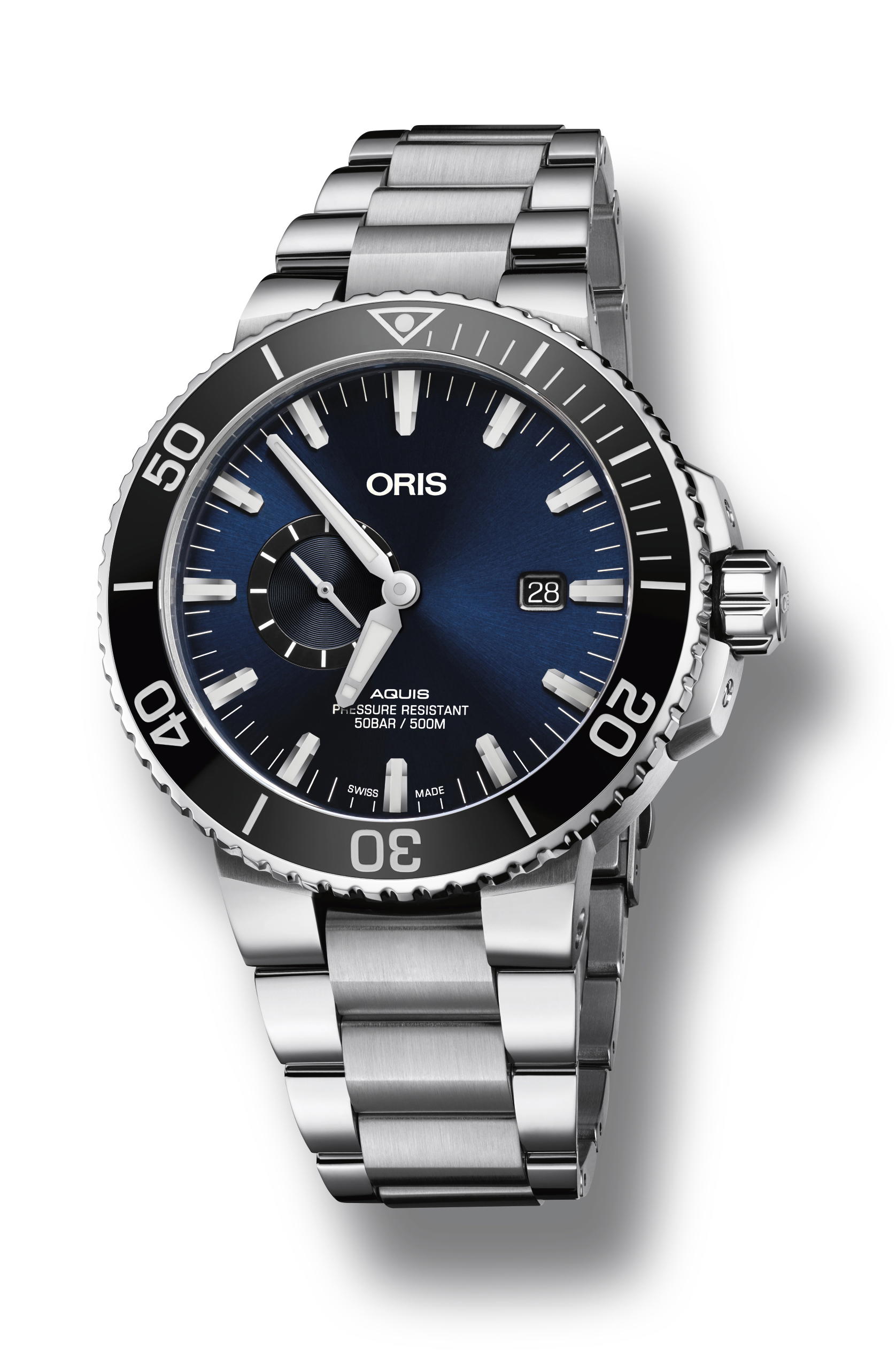 Oris Aquis Small Second, Date