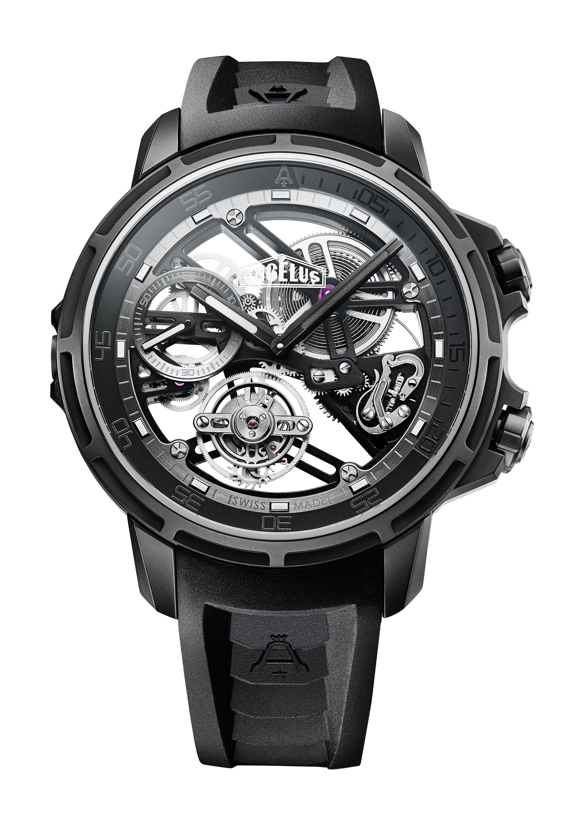 Angelus U50 Diver Tourbillon Black Edition