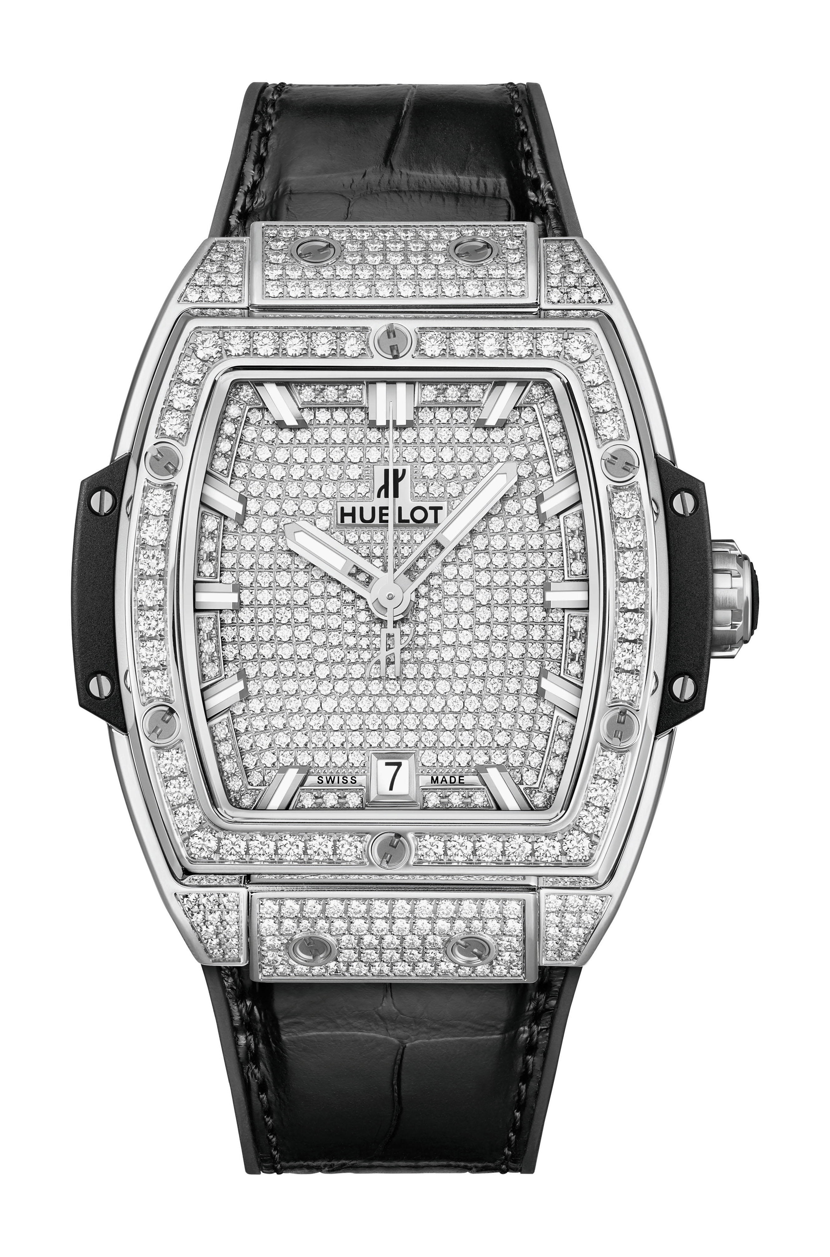 Hublot Spirit of Big Bang Titanium Full Pavé