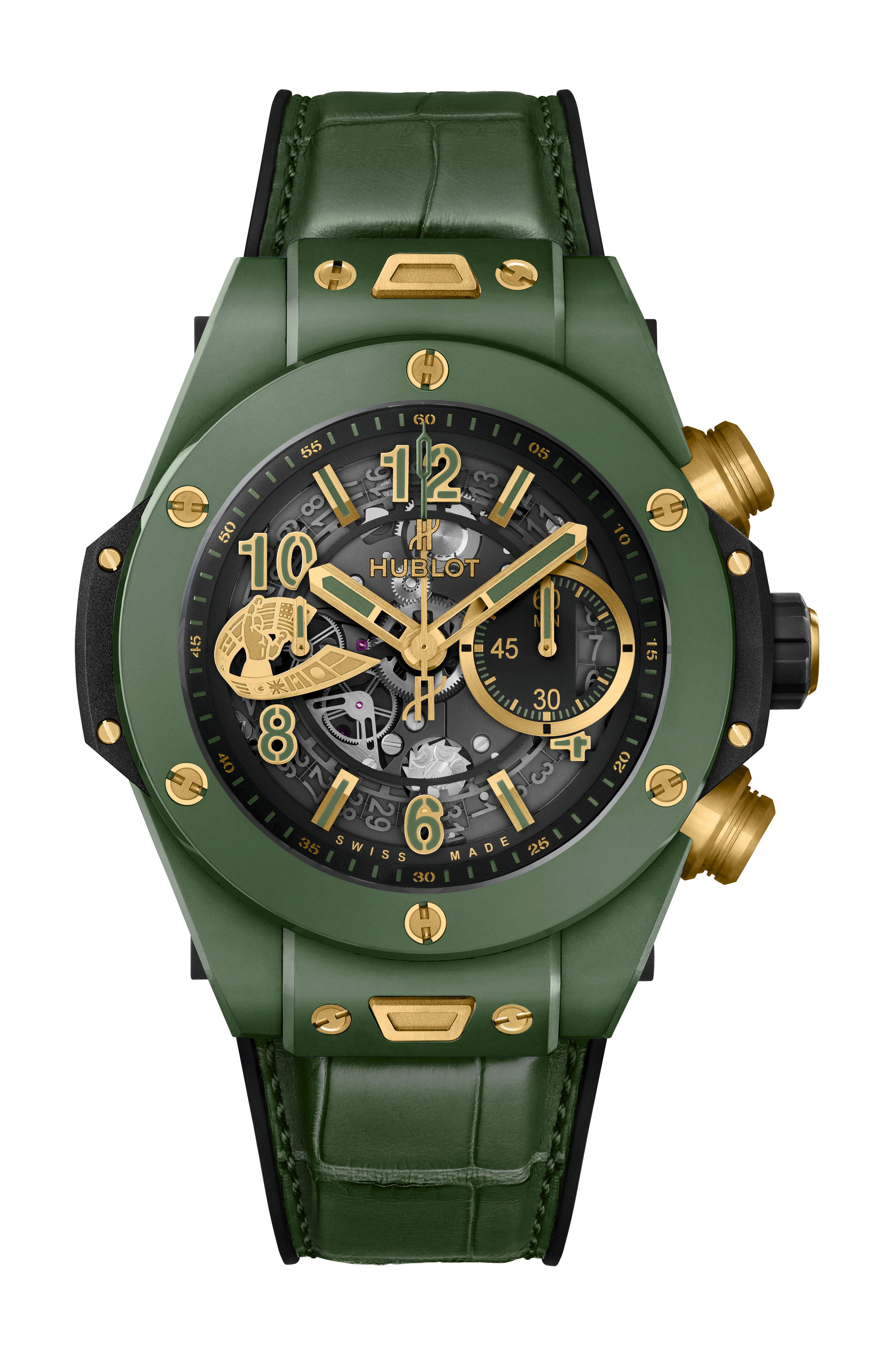 Hublot Big Bang Unico WBC Green Ceramic