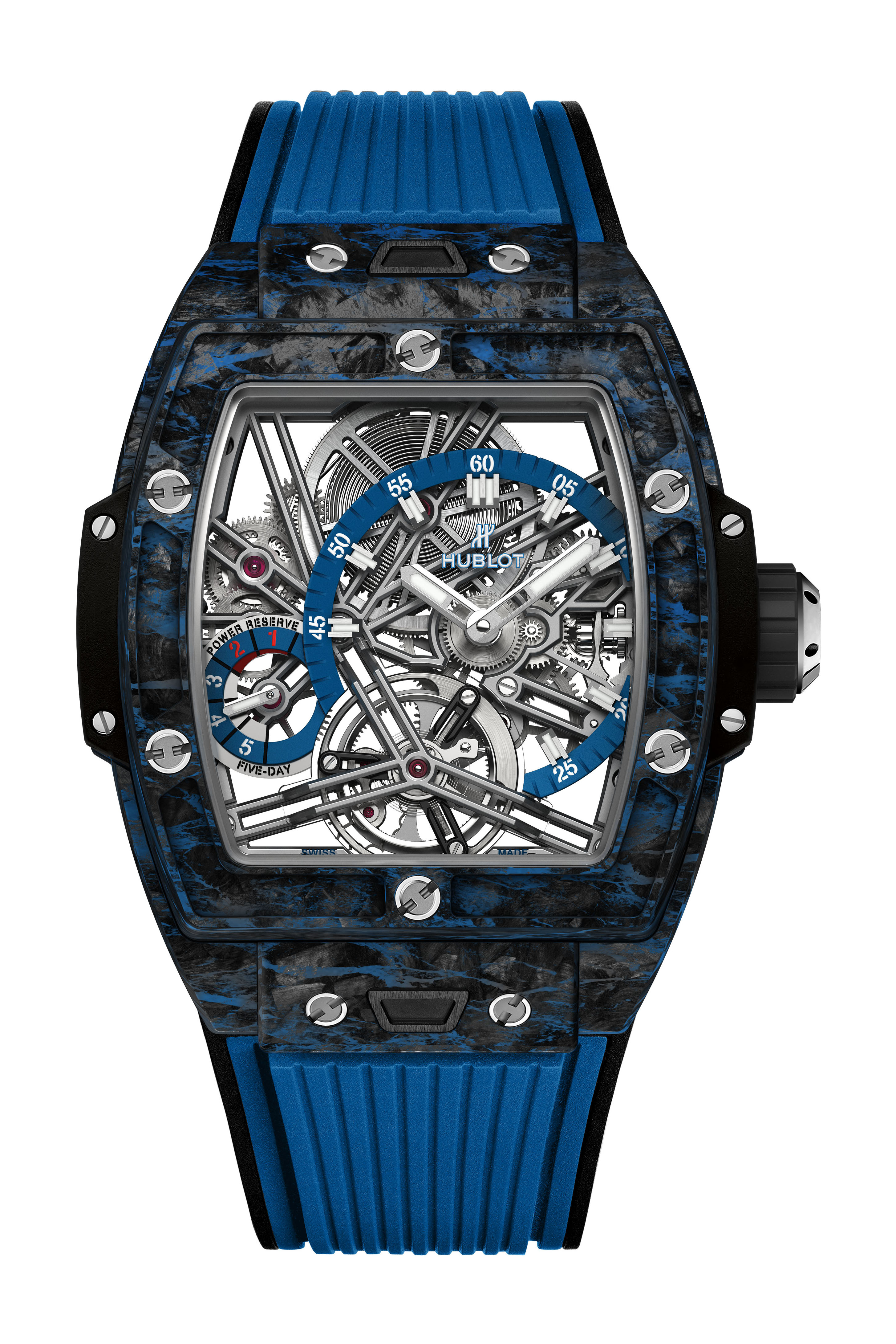 Hublot Spirit of Big Bang Tourbillon Carbon Blue