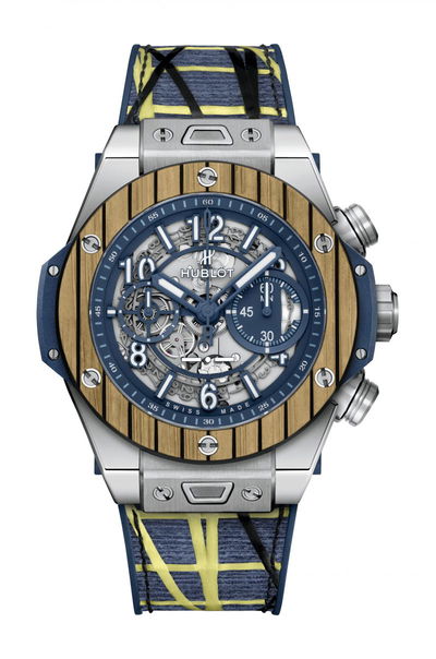 Hublot Big Bang Unico Teak Italia Independent Titanium