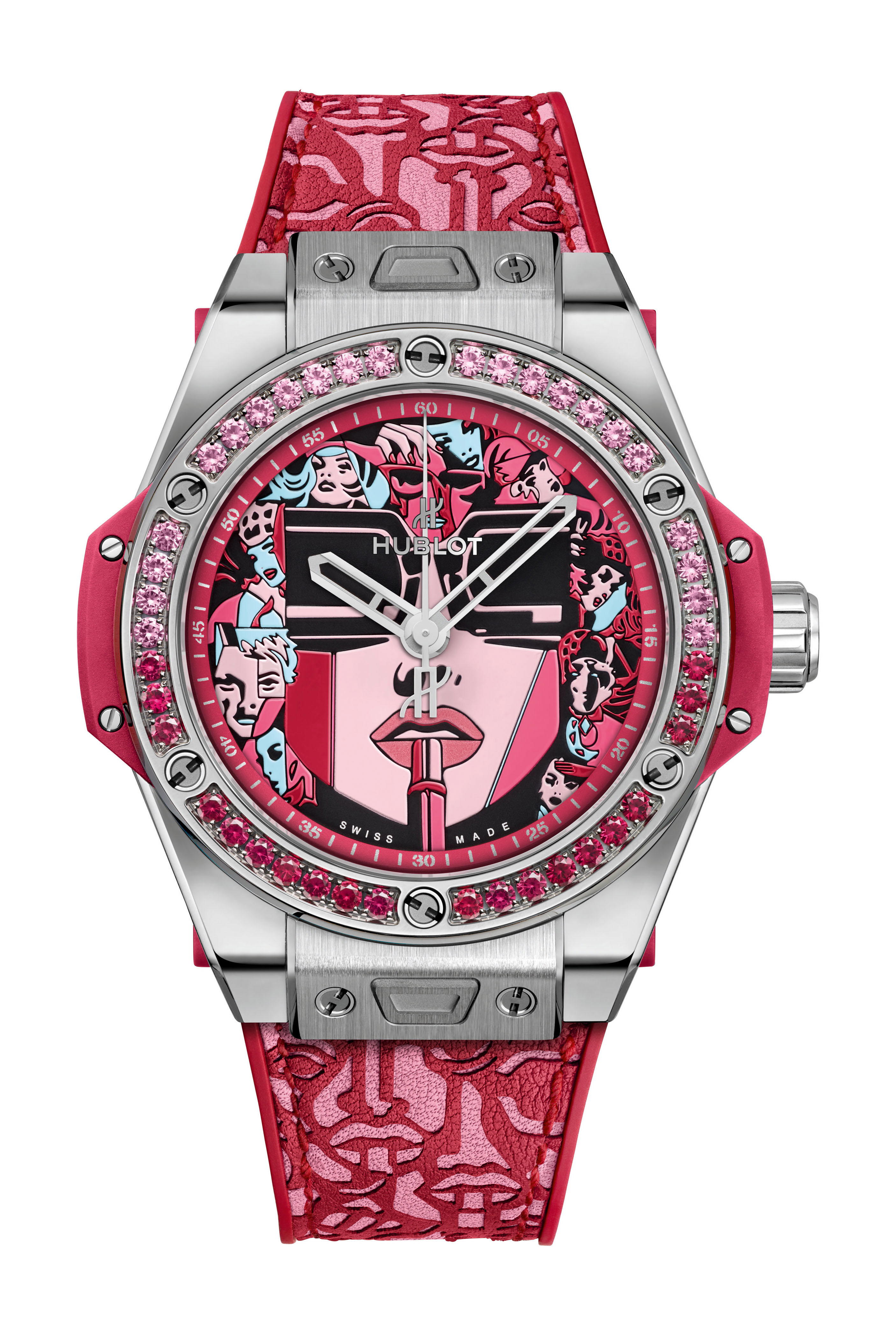Hublot Big Bang One Click Marc Ferrero Steel Red