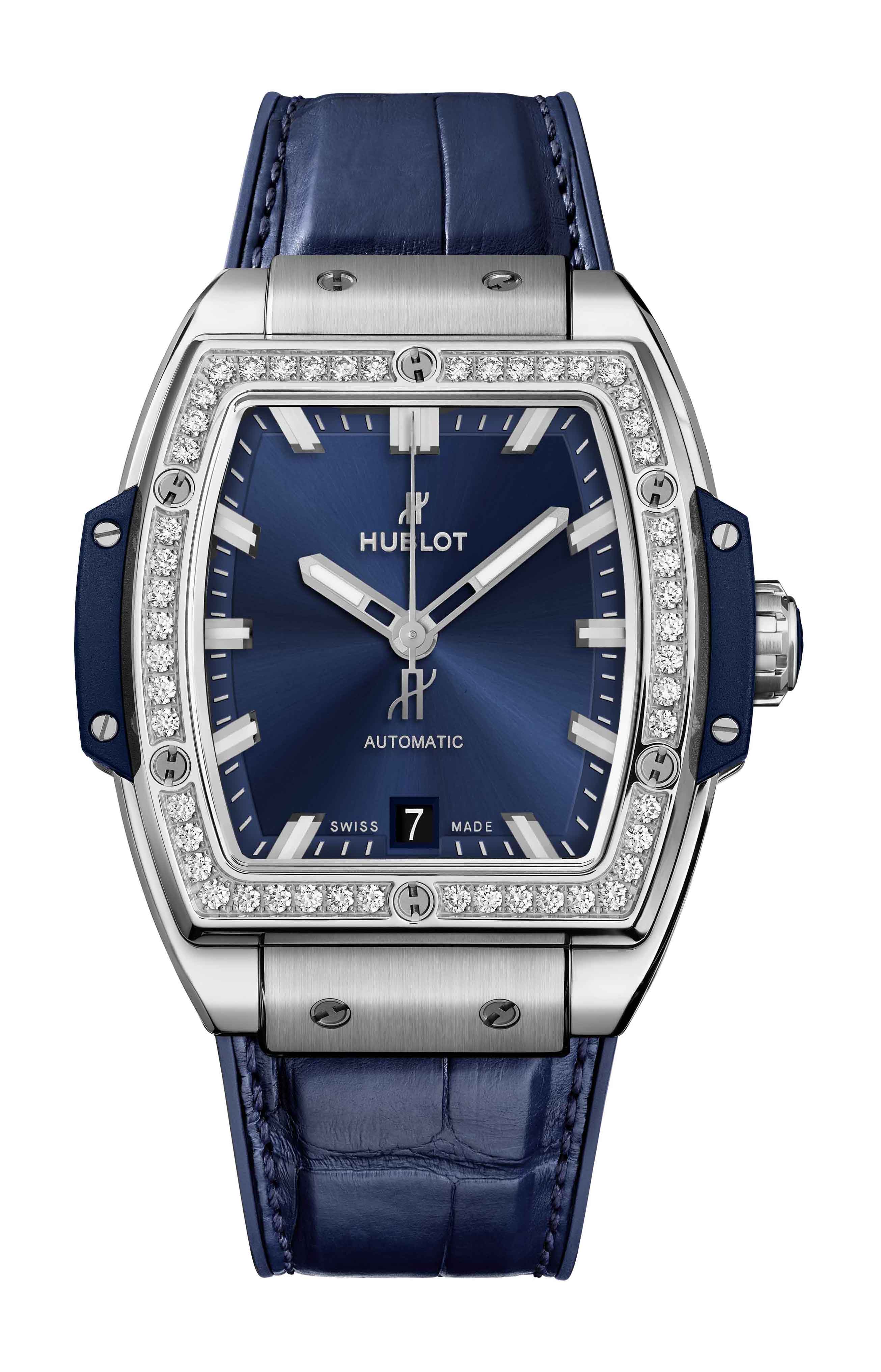Hublot Spirit of Big Bang Titanium Blue Diamonds