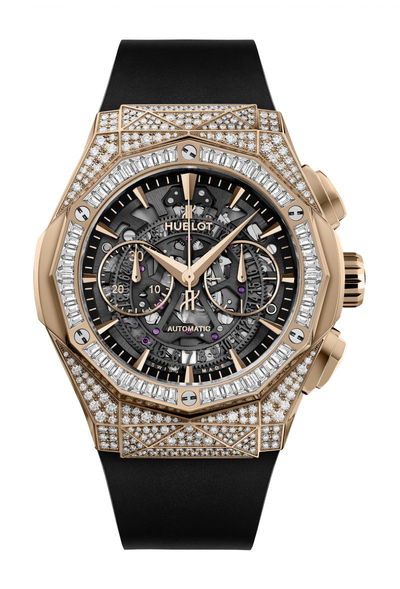 Hublot Classic Fusion Aerofusion Chronograph Orlinski King Gold Jewellery