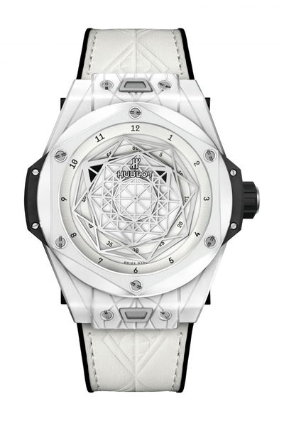 Hublot Big Bang Unico Sang Bleu Ceramic White
