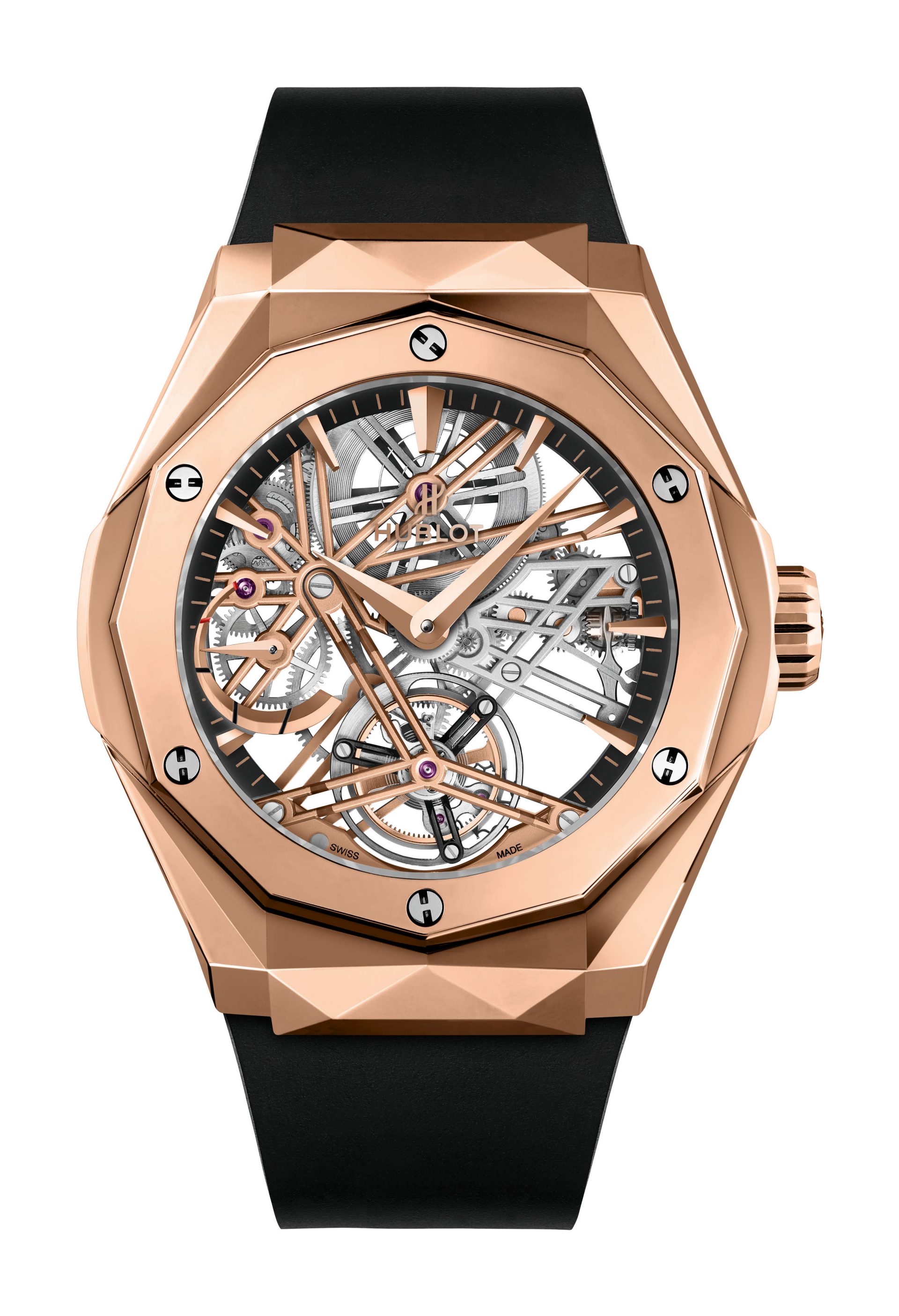 Hublot Men's Classic Fusion Orlinski King Gold Watch in White, Rose Gold, Automatic | Govberg 550.OS.2200.RW.ORL20