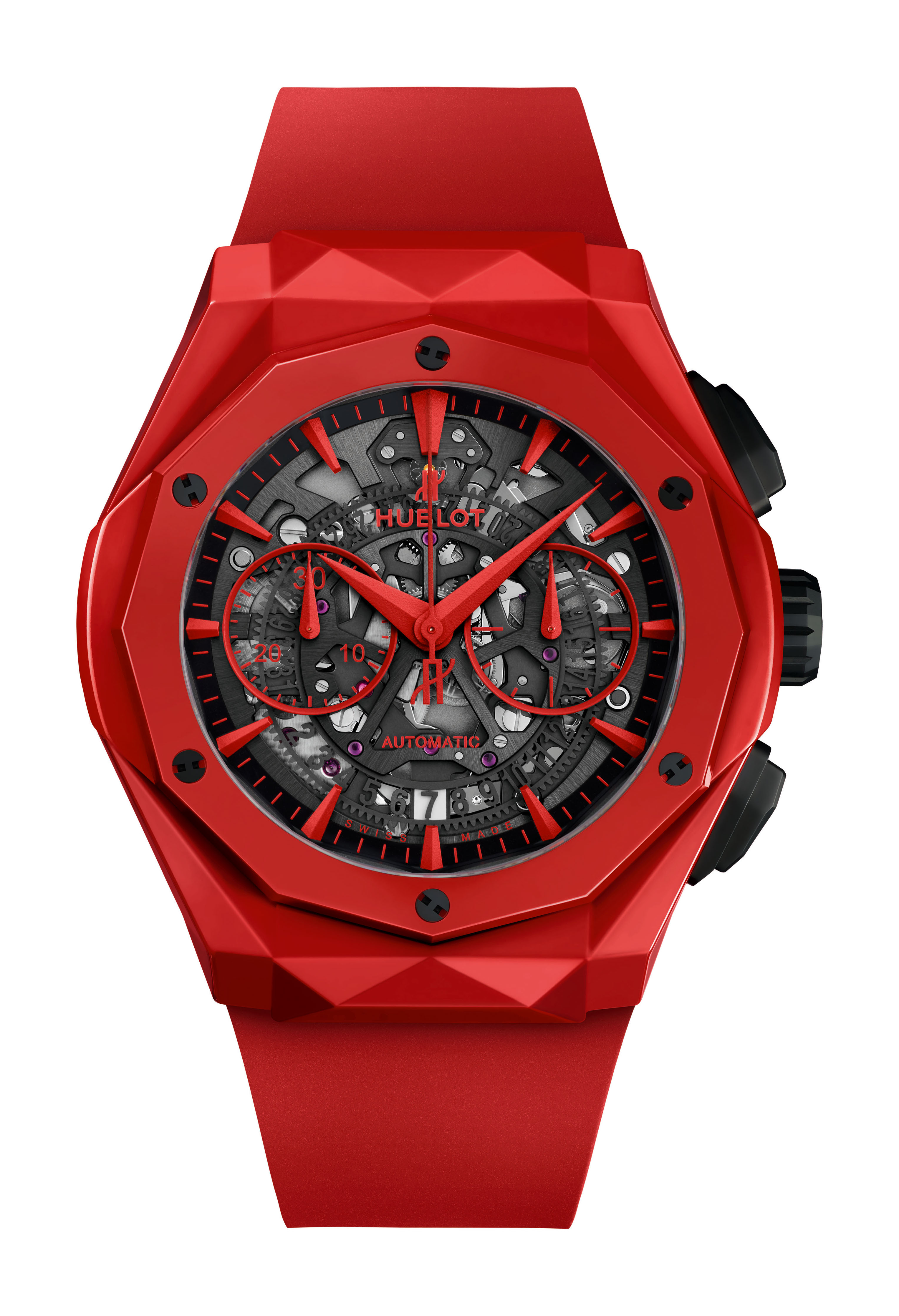 Hublot Classic Fusion Aerofusion Chronograph Orlinski Red Ceramic