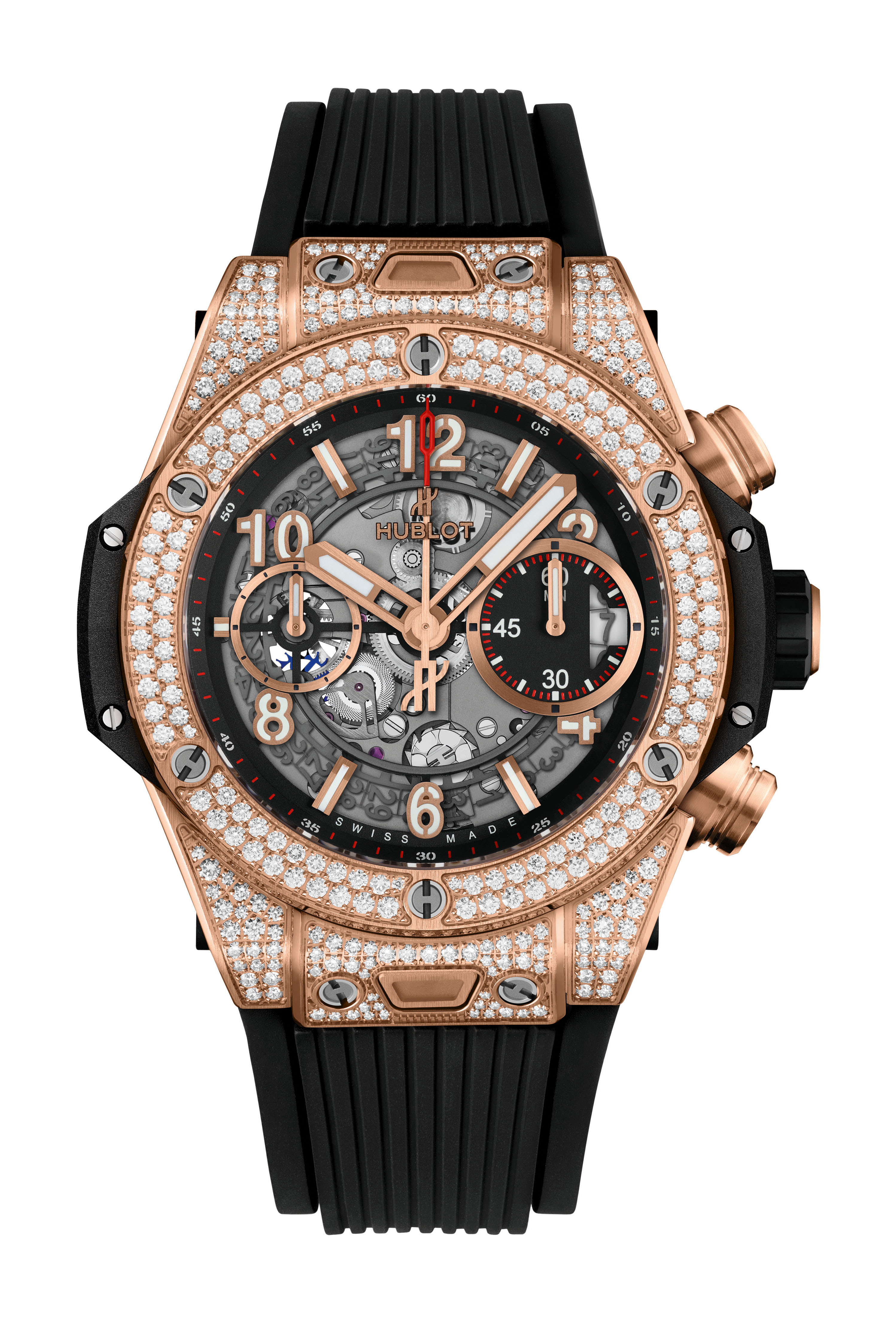 Hublot Big Bang Unico King Gold Pavé