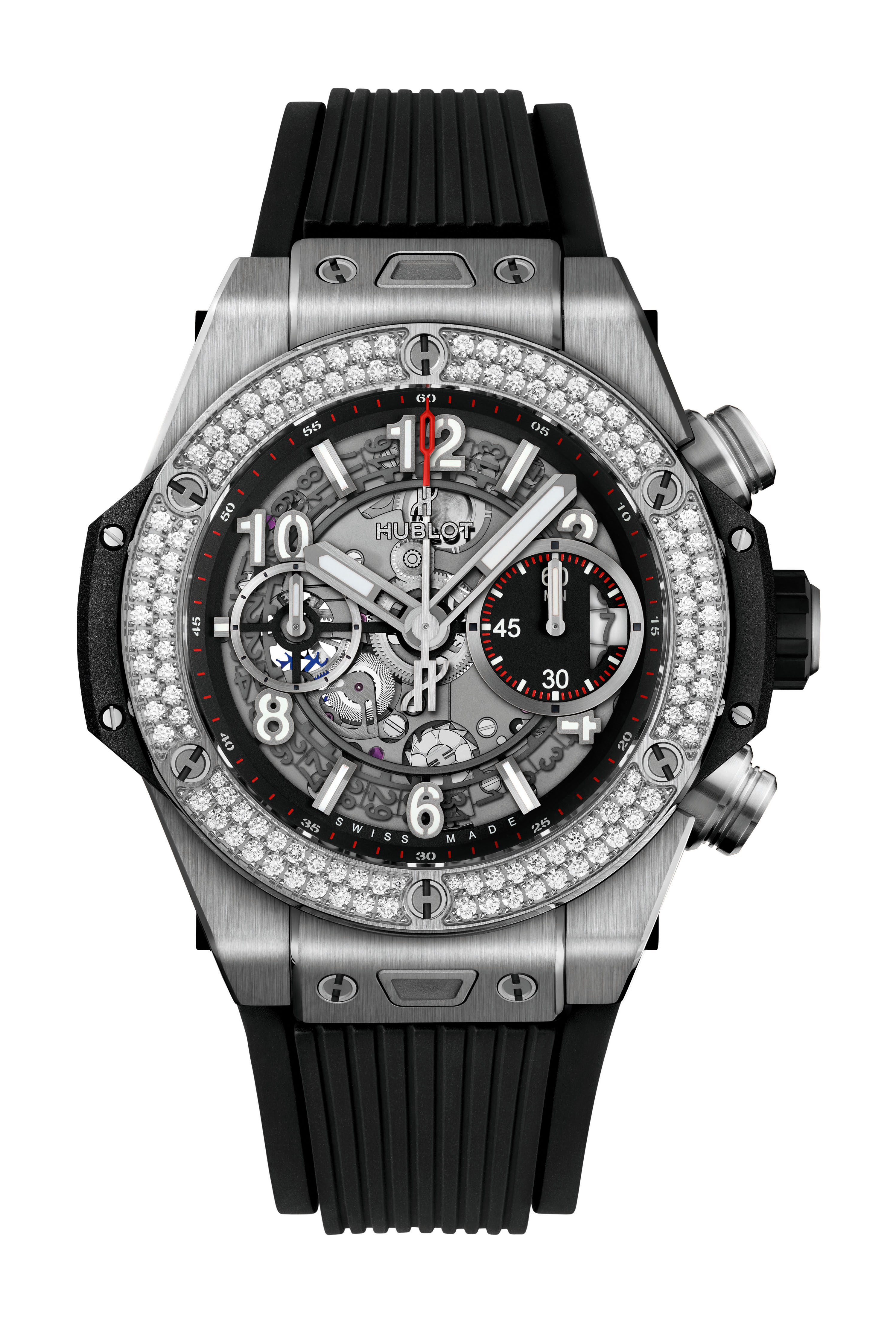 Hublot Big Bang Unico Titanium Diamonds