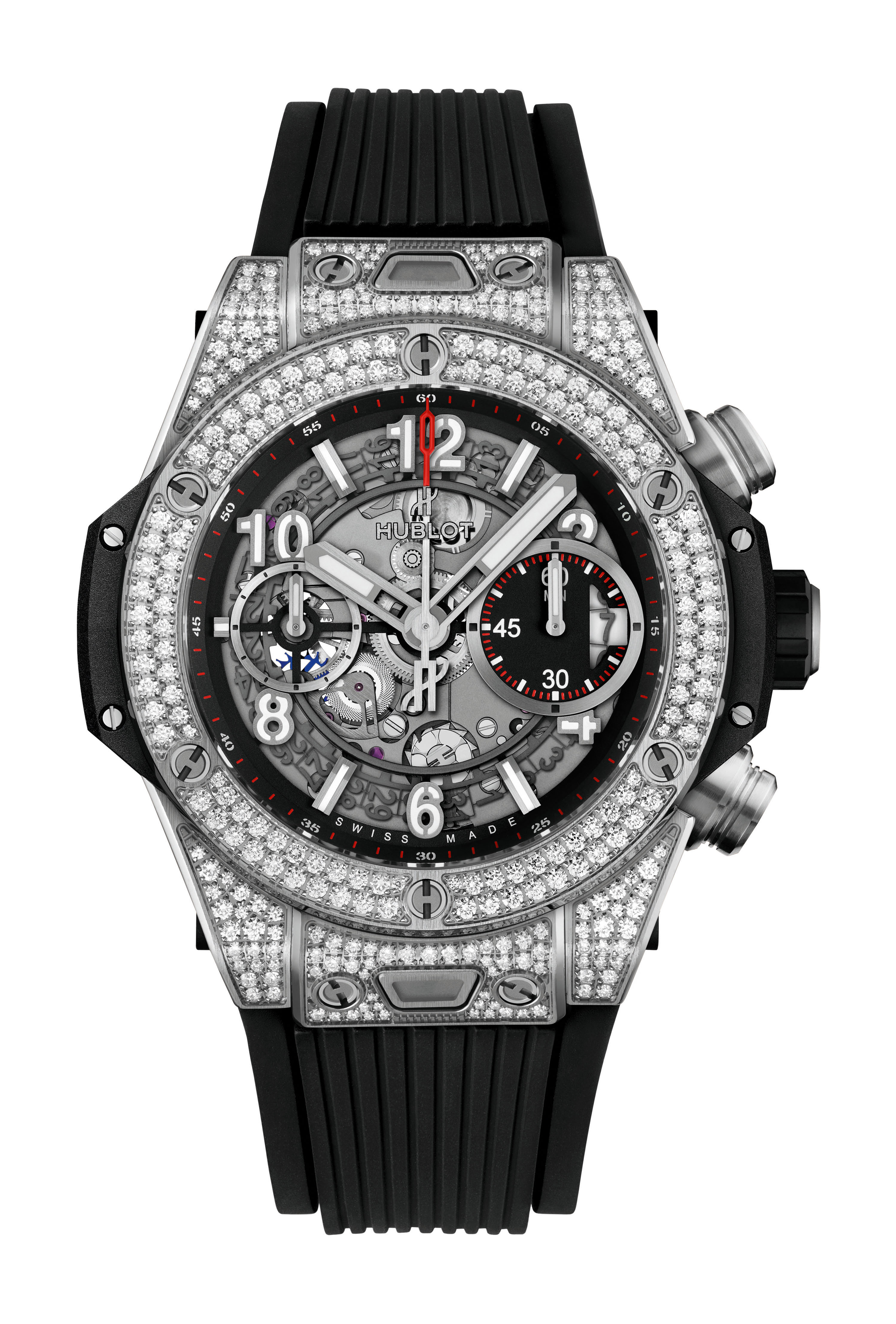 Hublot Big Bang Unico Titanium Pavé