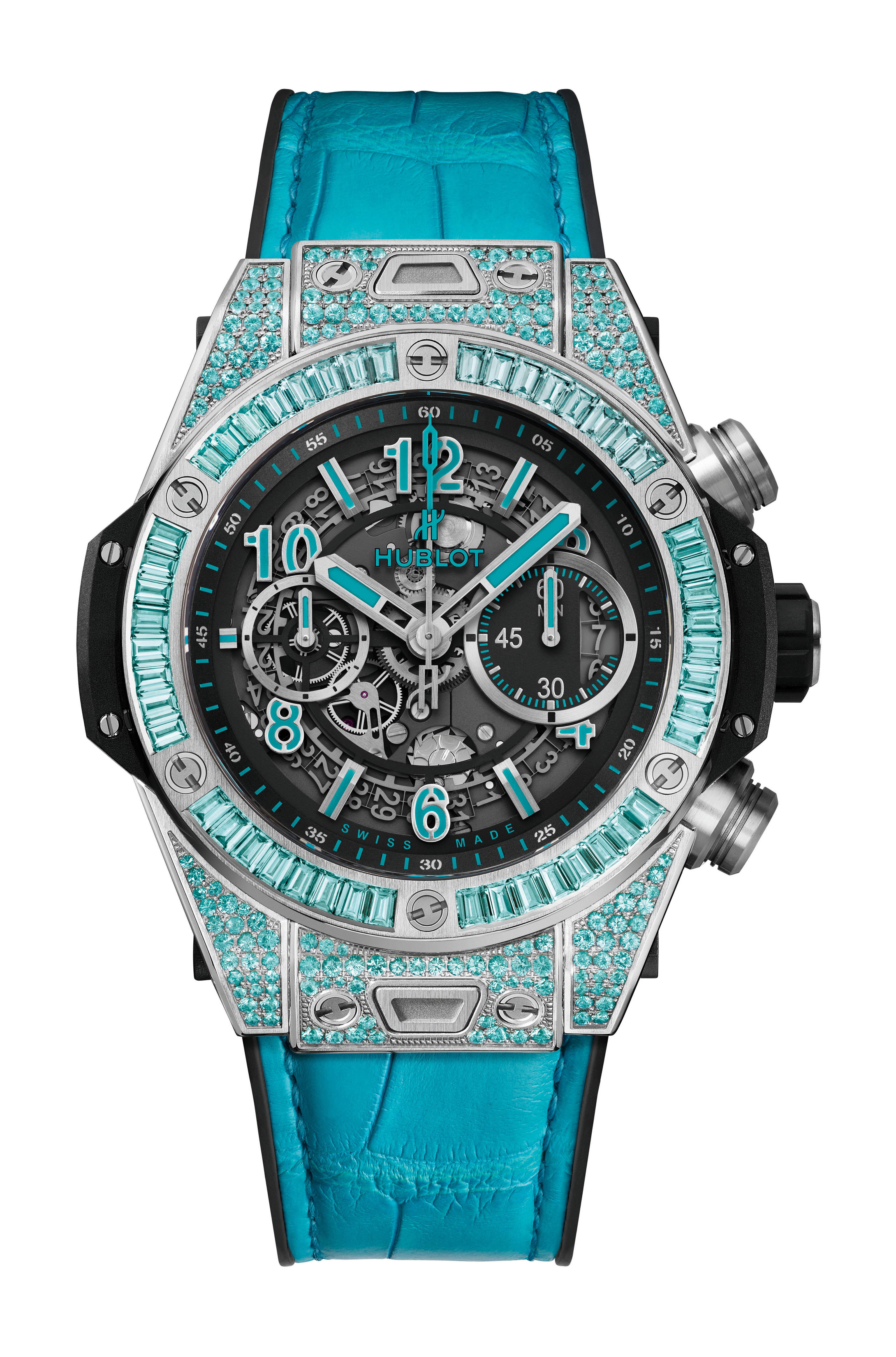 Hublot Big Bang Unico White Gold Paraiba