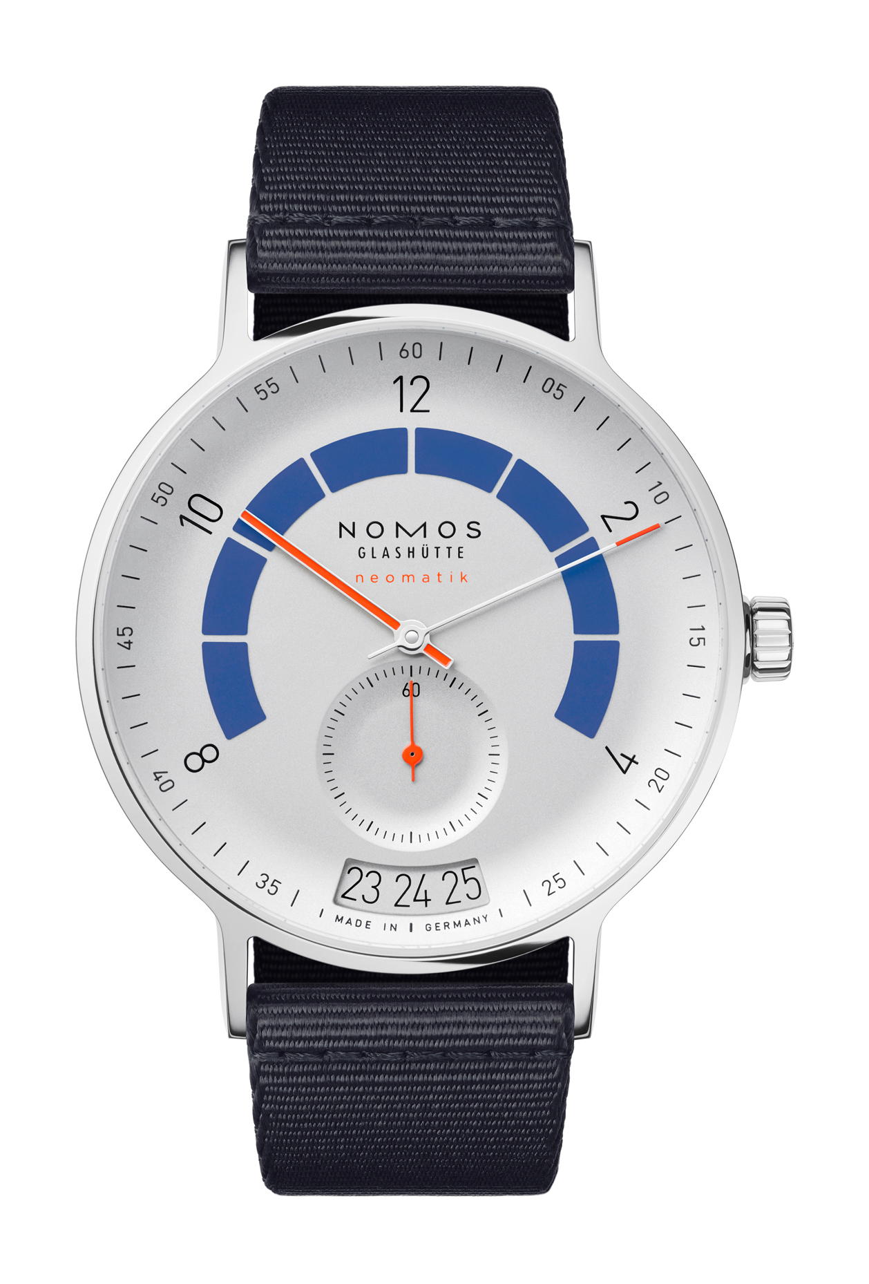 Nomos Glashütte Autobahn neomatik 41 date sports gray