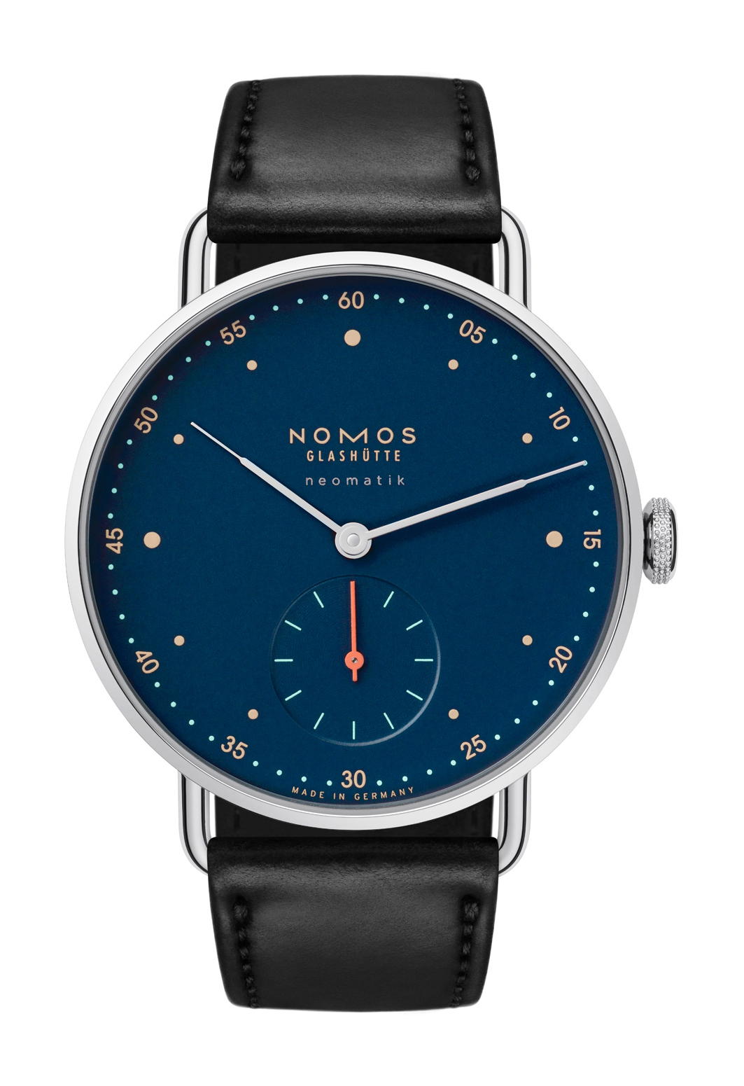 Nomos Glashütte Metro neomatik midnight blue