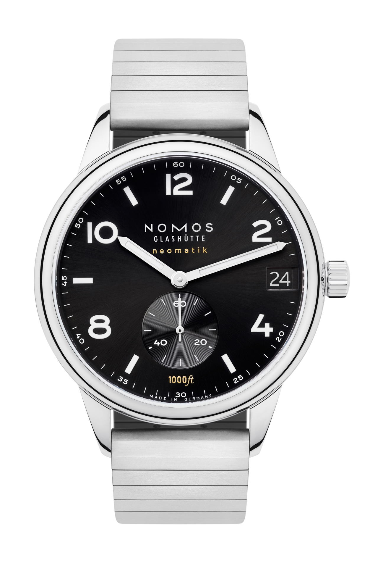 Nomos Glashütte Club Sport neomatik 42 date black