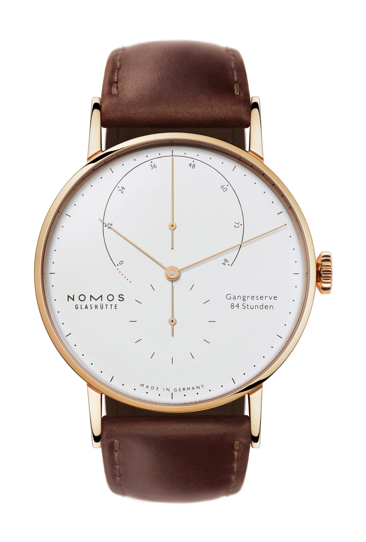 Nomos Glashütte Lambda rose gold
