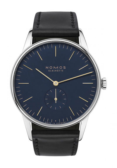 Nomos Glashütte Orion 38 midnight blue