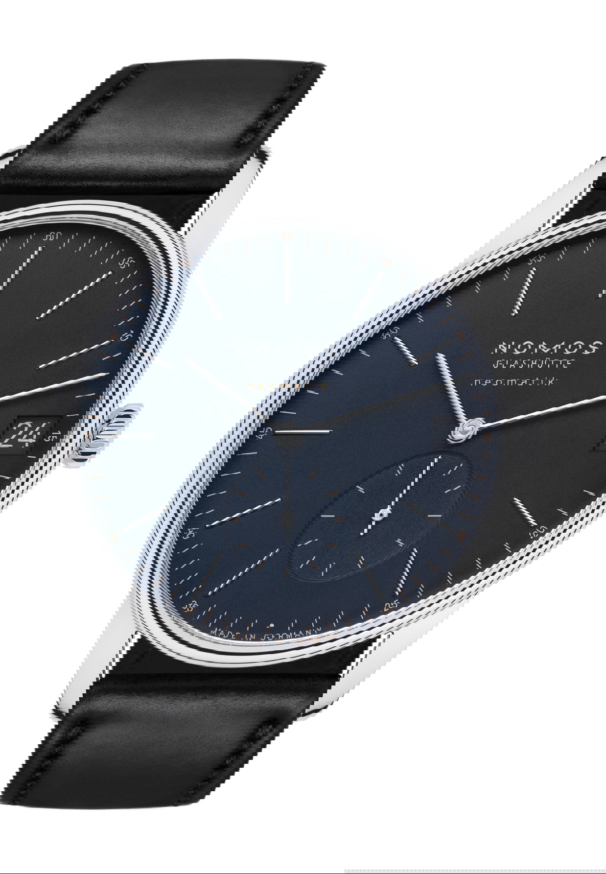 Nomos Glashütte Orion neomatik 41 date midnight blue 