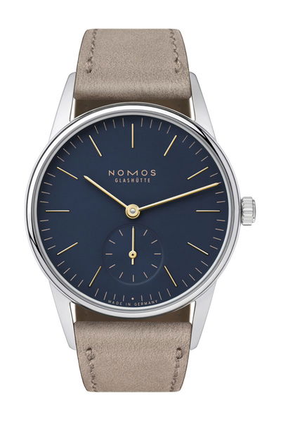 Nomos Glashütte Orion 33 midnight blue