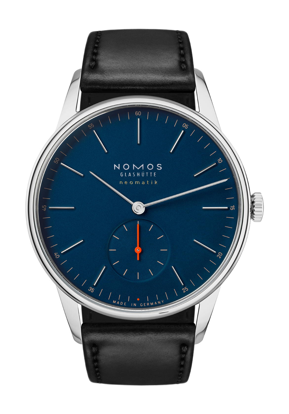 Nomos Glashütte Orion neomatik 39 midnight blue