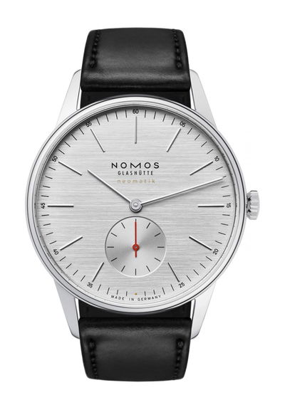Nomos Glashütte Orion neomatik 39 silvercut
