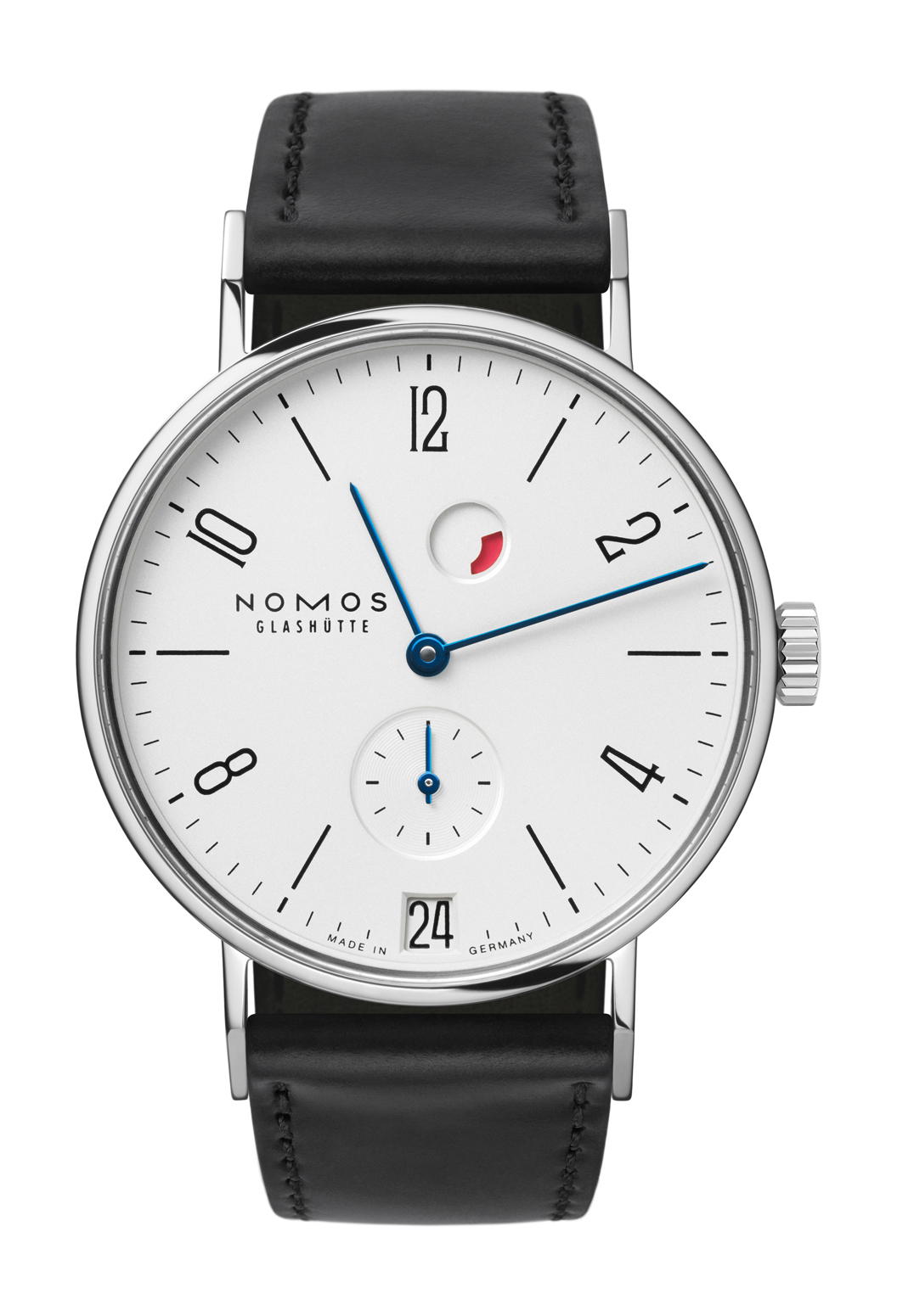 Nomos Glashütte Tangente date power reserve 35