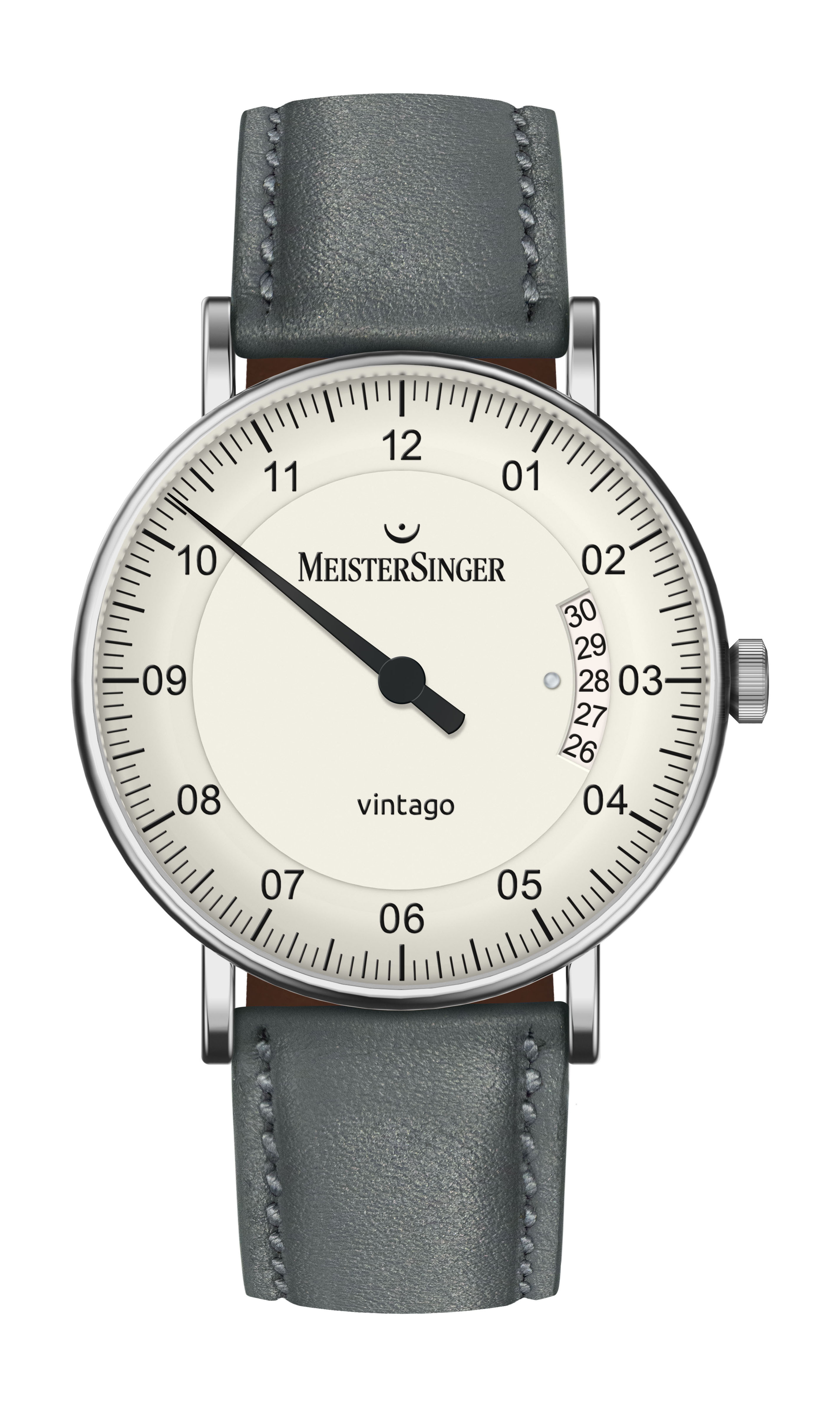 MeisterSinger Vintago Opaline Silver