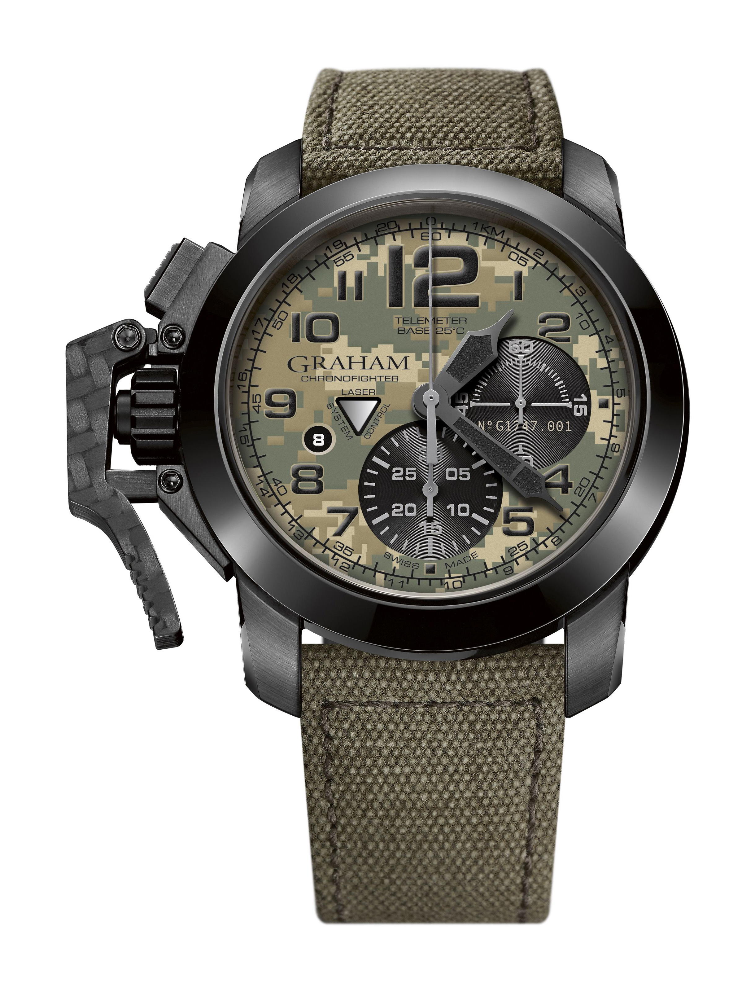 Graham Chronofighter Black Arrow Digi Camo