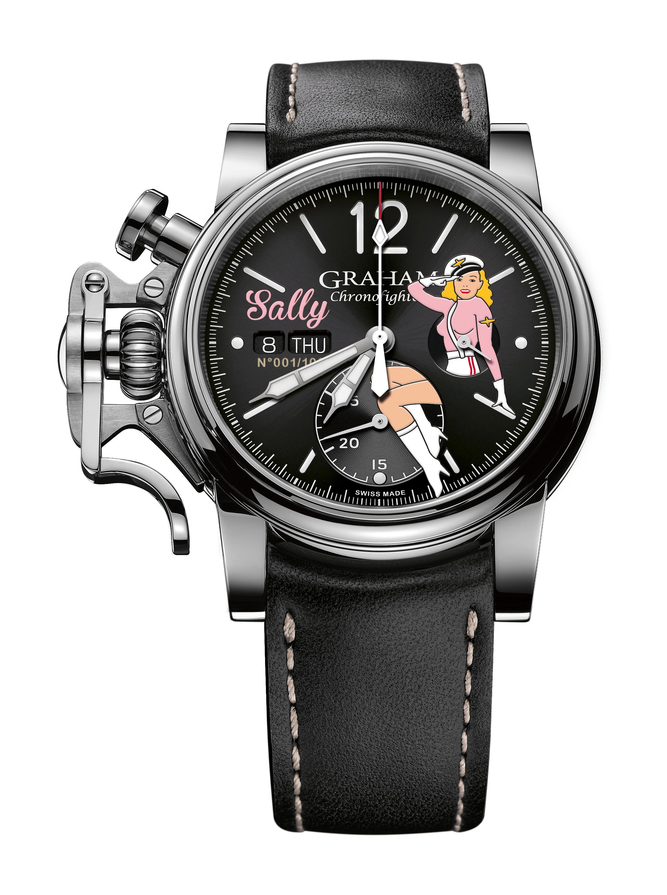 Graham Chronofighter Vintage Nose Art Ltd