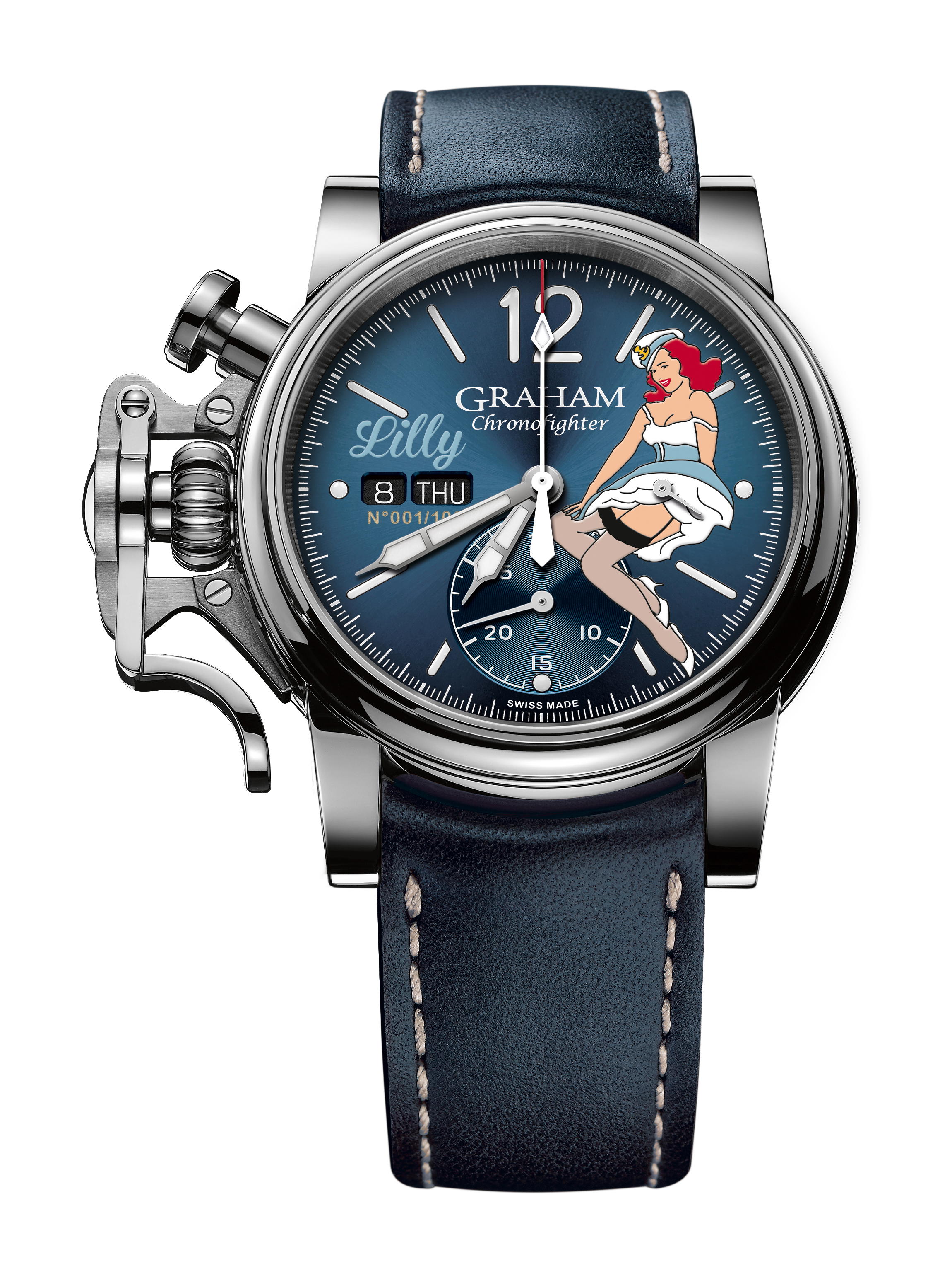 Graham Chronofighter Vintage Nose Art Ltd