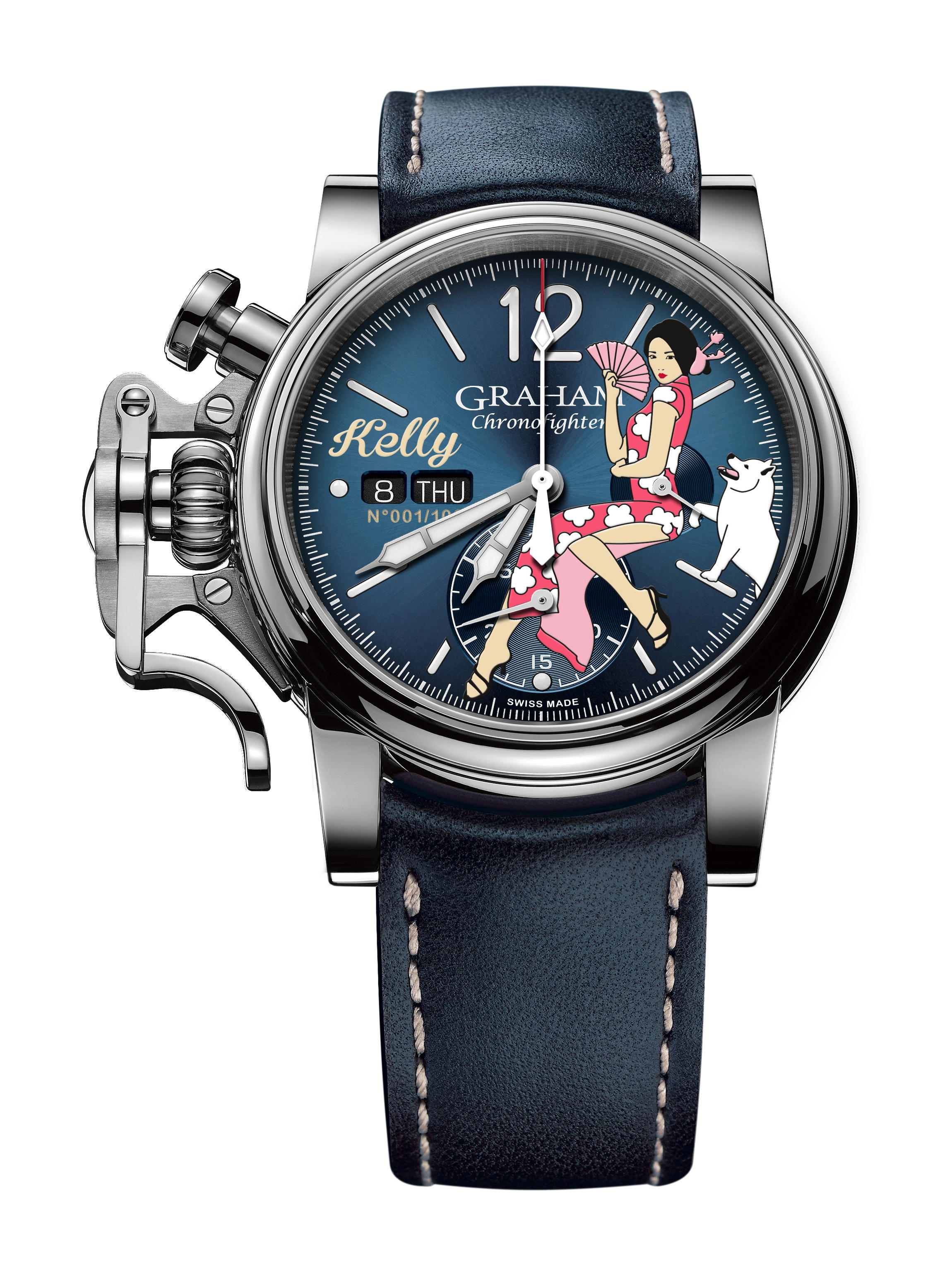 Graham Chronofighter Vintage Nose Art Ltd