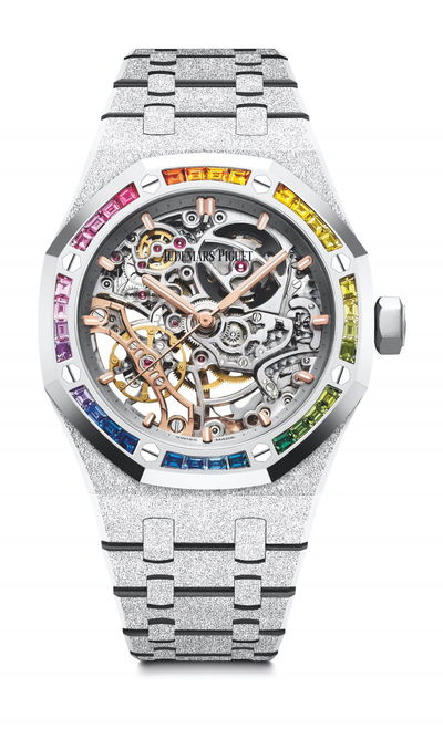 Audemars Piguet Royal Oak Frosted Gold Double Balance Wheel Openworked