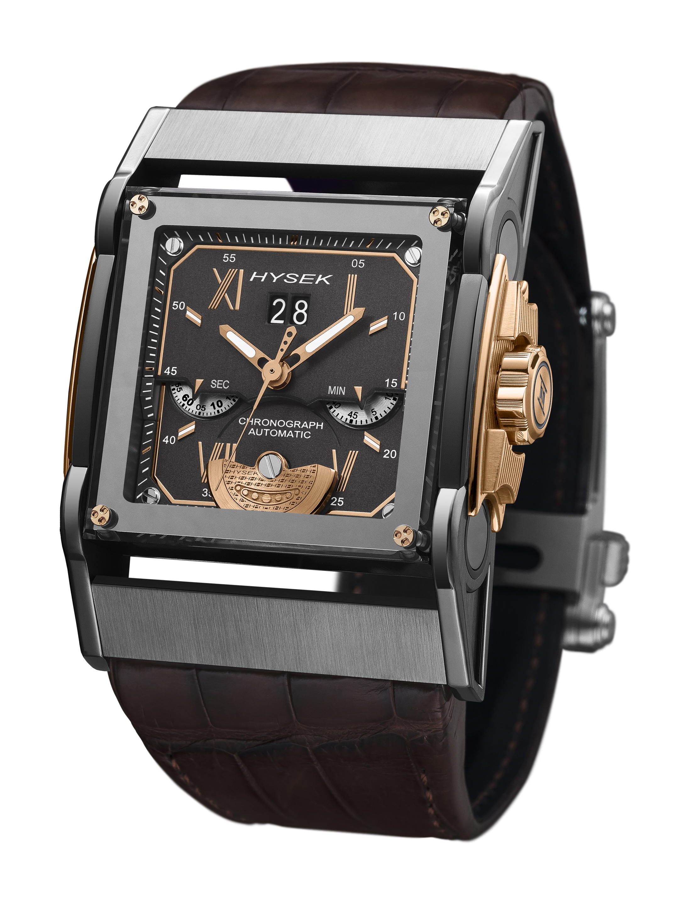 Hysek FURTIF 44MM CHRONOGRAPHE GRANDE DATE