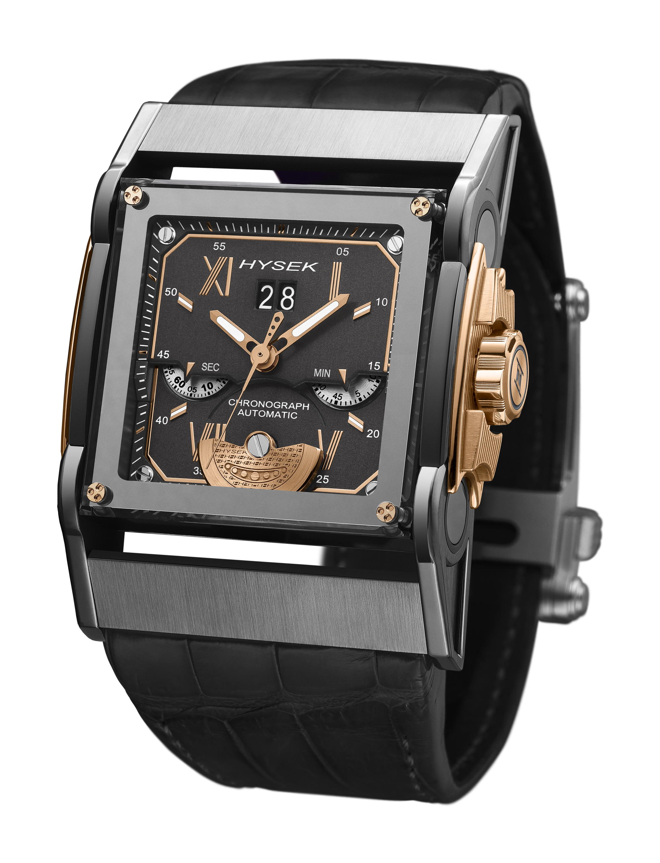 Hysek FURTIF 44MM CHRONOGRAPHE GRANDE DATE