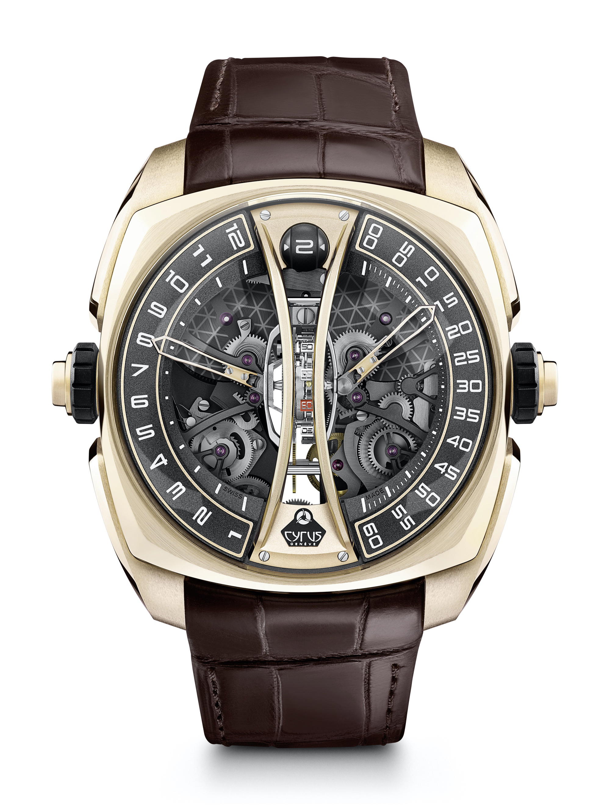 Cyrus Klepcys Vertical Skeleton Tourbillon