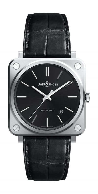 Bell &amp; Ross BR S-92 BLACK STEEL