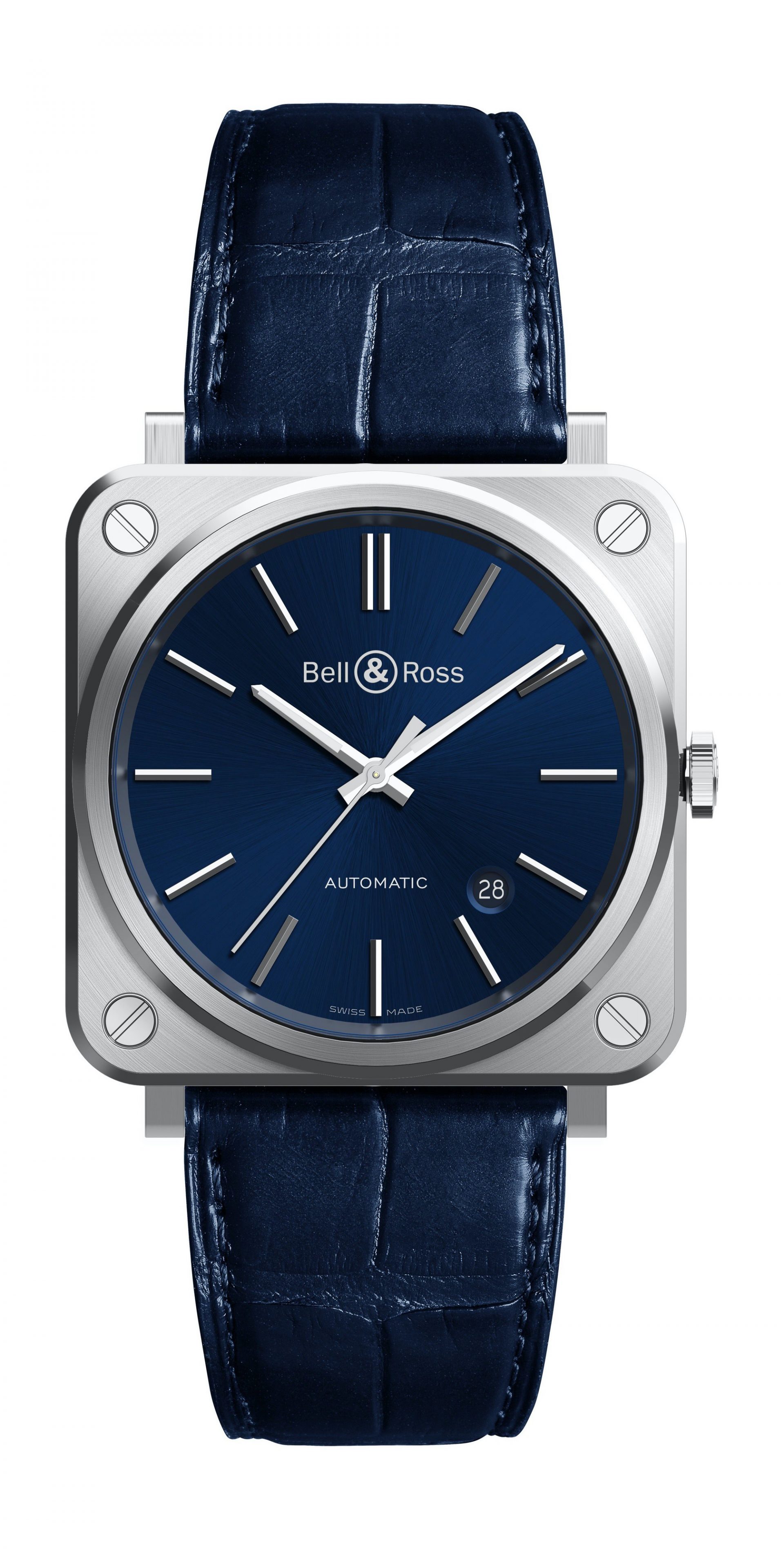 Bell \u0026 Ross BR S-92 BLUE STEEL – BRS92 