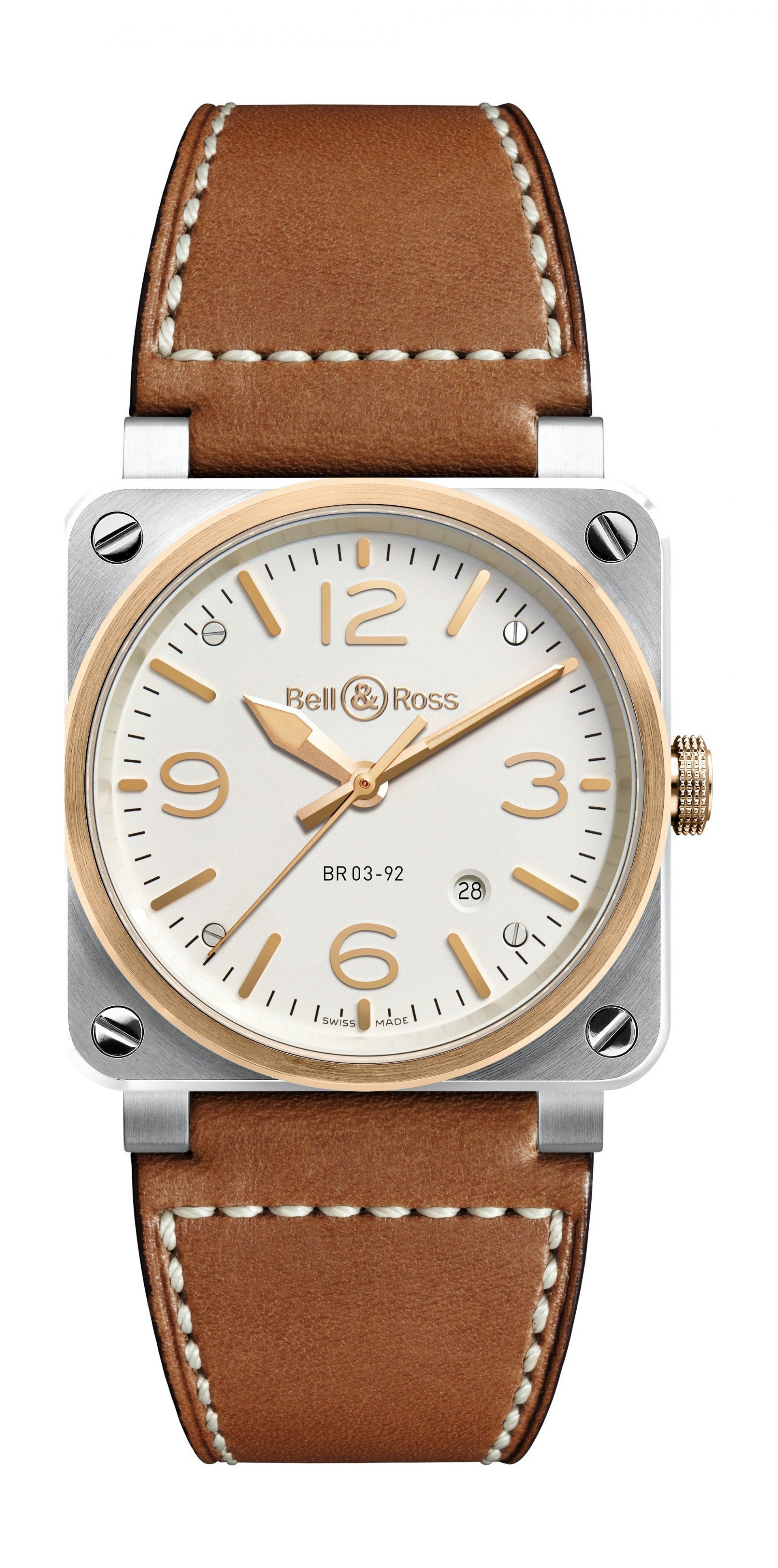Bell \u0026 Ross BR 03-92 STEEL \u0026 ROSE GOLD 