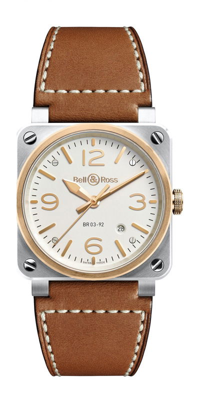 Bell &amp; Ross BR 03-92 STEEL &amp; ROSE GOLD