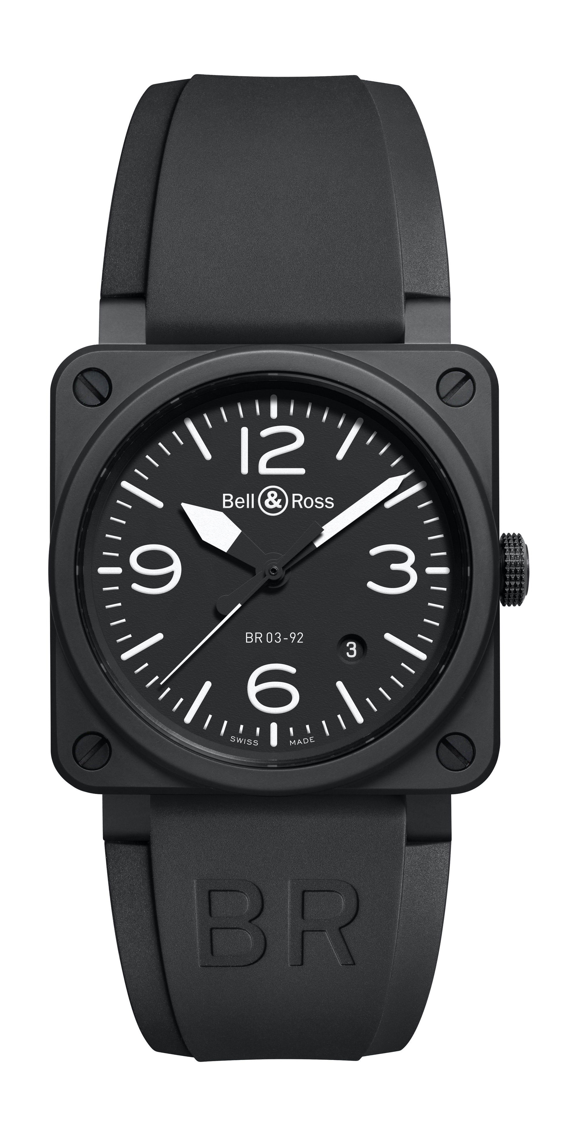 Bell &amp; Ross BR 03-92 BLACK MATTE
