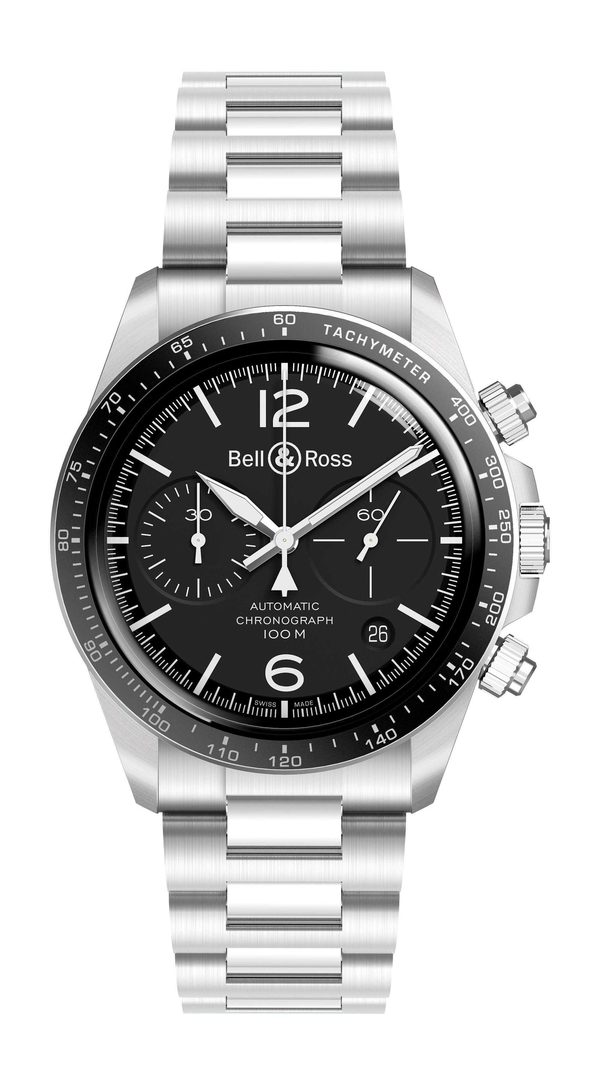 Bell & Ross BR V2-94 Black Steel