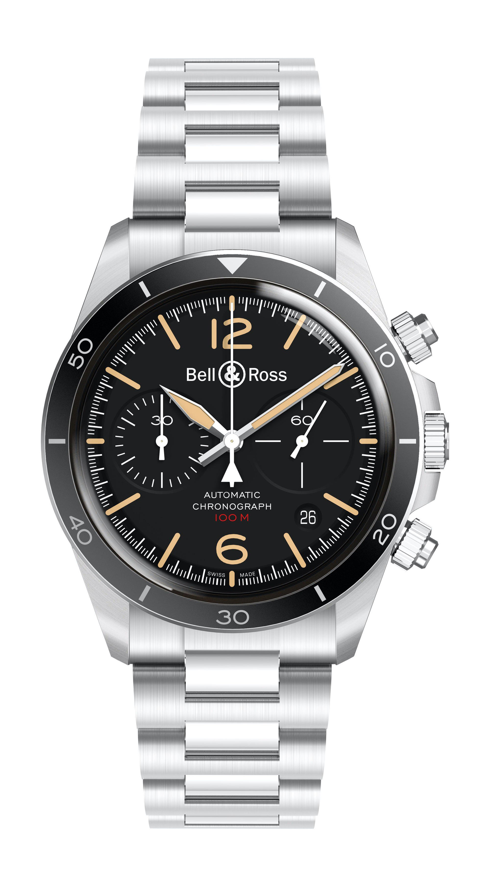Bell & Ross BR V2-94 Steel Heritage