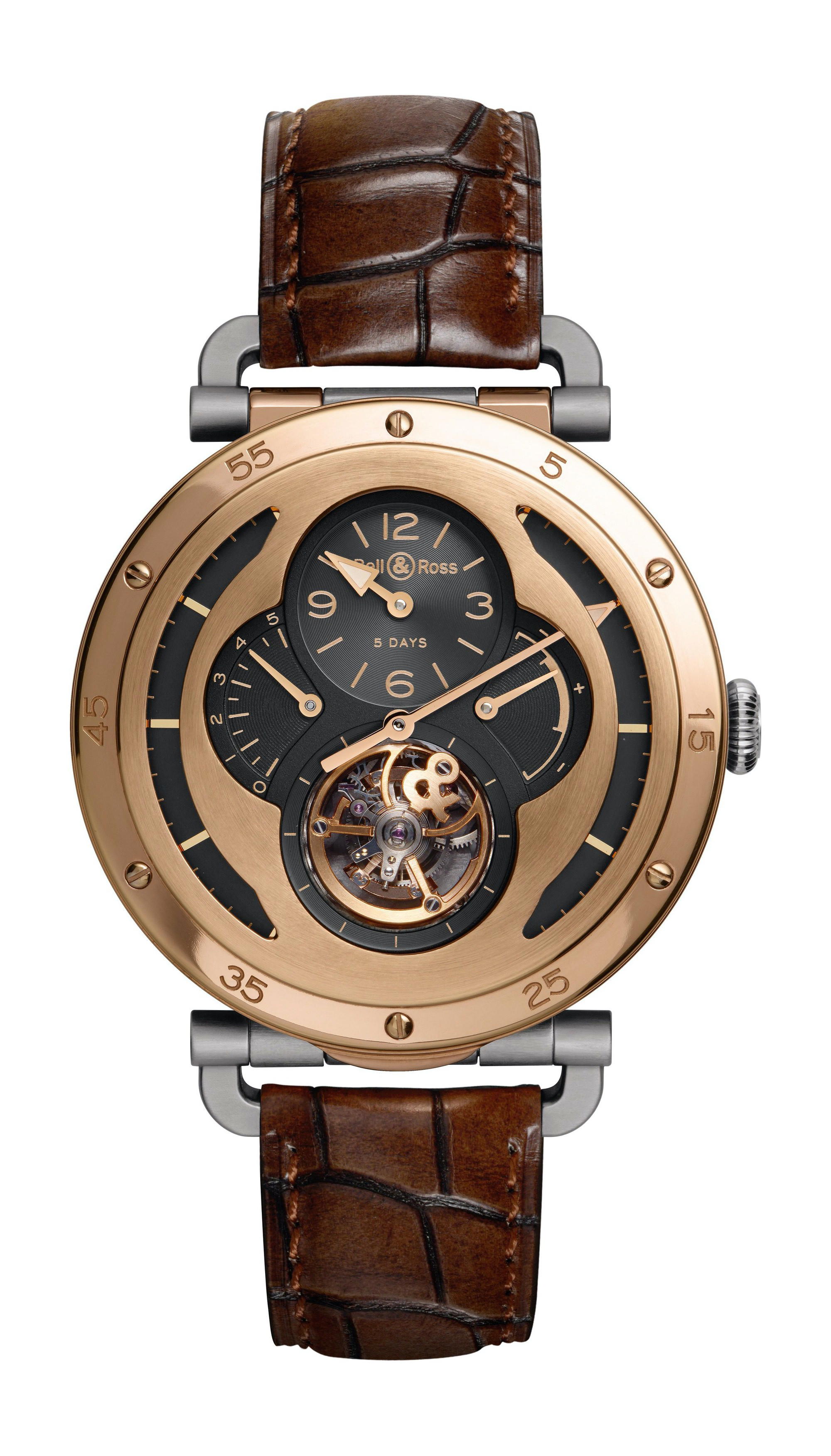 Bell & Ross WW2 MILITARY TOURBILLON ROSE GOLD